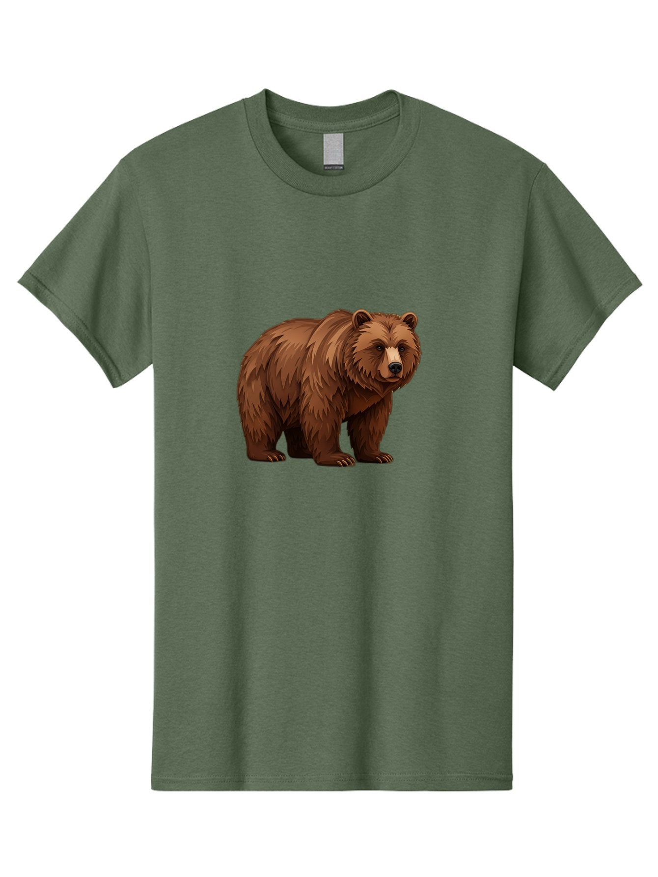 Brown-Bear-7 Men'S Graphic Tee, 100% Cotton, Comfortable Casual Summer Wear, Machine Washable, Vintage Camera, Old Camera, Antique Camera, Black Camera, Classic Photography, Photography Equipment, Nostalgic Device, Film Camera, Camera Art Bae914 13