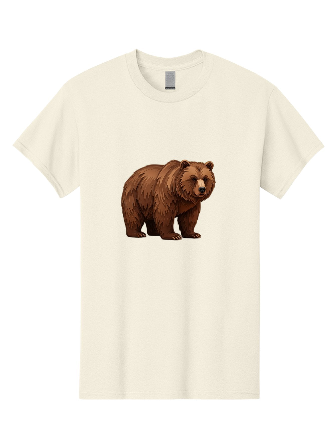 Brown-Bear-7 Men'S Graphic Tee, 100% Cotton, Comfortable Casual Summer Wear, Machine Washable, Vintage Camera, Old Camera, Antique Camera, Black Camera, Classic Photography, Photography Equipment, Nostalgic Device, Film Camera, Camera Art Bae914 4
