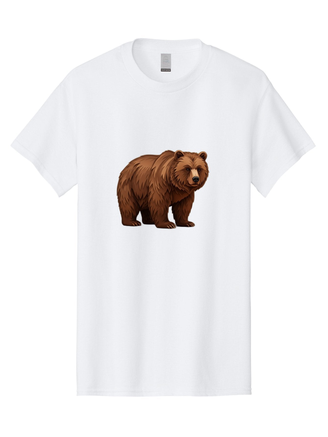 Brown-Bear-7 Men'S Graphic Tee, 100% Cotton, Comfortable Casual Summer Wear, Machine Washable, Vintage Camera, Old Camera, Antique Camera, Black Camera, Classic Photography, Photography Equipment, Nostalgic Device, Film Camera, Camera Art Bae914 11