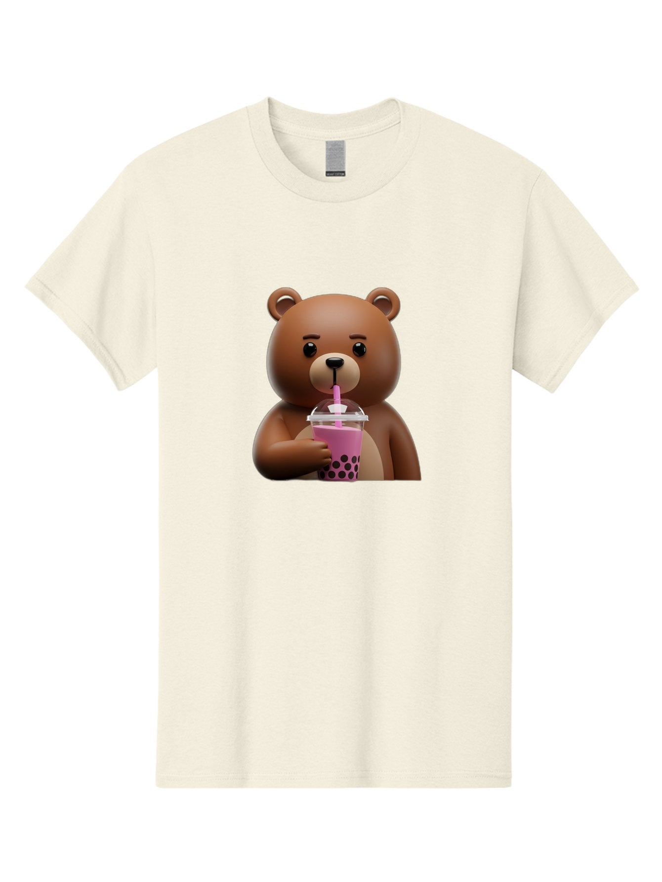 Brown-Bear-Drinking-Boba-Tea Men'S Graphic Tee, 100% Cotton, Comfortable Casual Summer Wear, Machine Washable, Vintage Camera, Old Camera, Antique Camera, Black Camera, Classic Photography, Photography Equipment, Nostalgic Device, Film Camera, Bae917 9