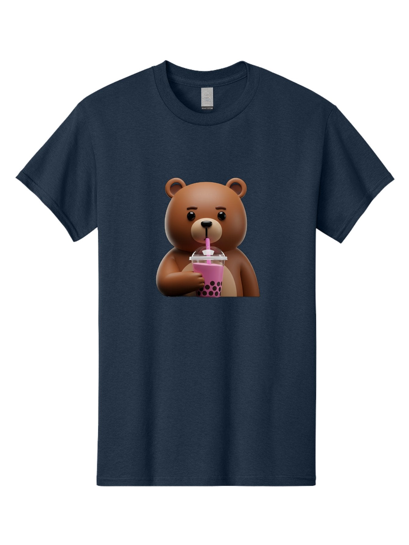 Brown-Bear-Drinking-Boba-Tea Men'S Graphic Tee, 100% Cotton, Comfortable Casual Summer Wear, Machine Washable, Vintage Camera, Old Camera, Antique Camera, Black Camera, Classic Photography, Photography Equipment, Nostalgic Device, Film Camera, Bae917