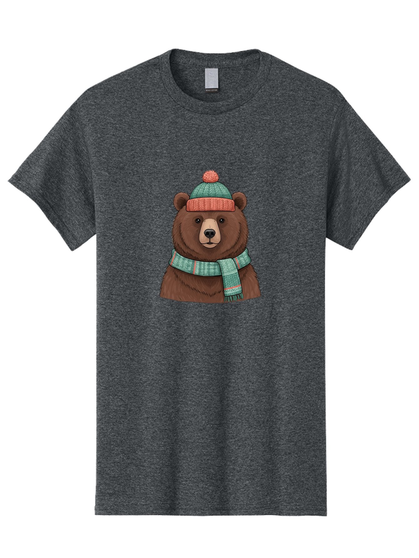 Brown-Bear-In-Winter-Hat Men'S Graphic Tee, 100% Cotton, Comfortable Casual Summer Wear, Machine Washable, Vintage Camera, Old Camera, Antique Camera, Black Camera, Classic Photography, Photography Equipment, Nostalgic Device, Film Camera, Bae922 14