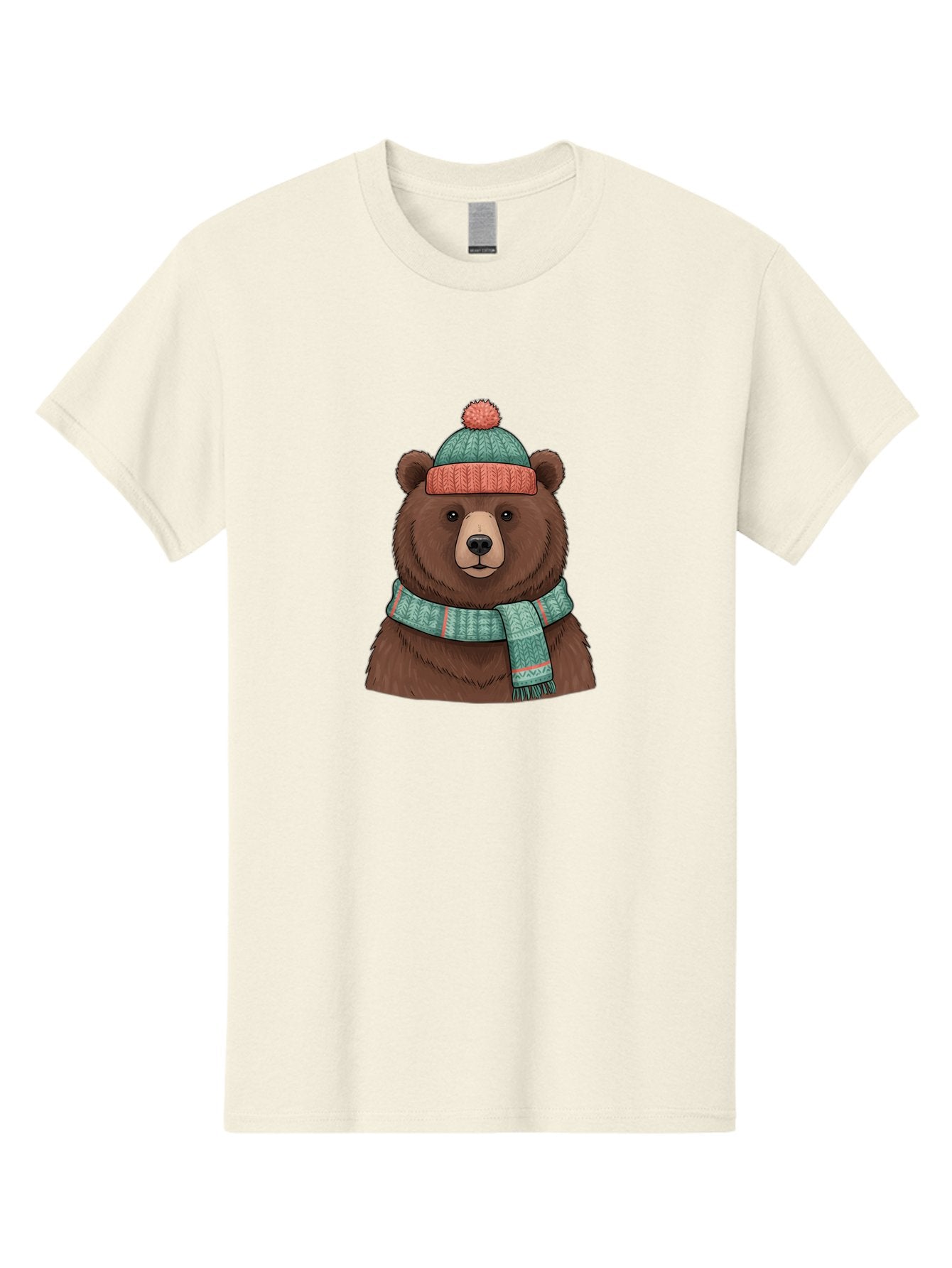 Brown-Bear-In-Winter-Hat Men'S Graphic Tee, 100% Cotton, Comfortable Casual Summer Wear, Machine Washable, Vintage Camera, Old Camera, Antique Camera, Black Camera, Classic Photography, Photography Equipment, Nostalgic Device, Film Camera, Bae922 15