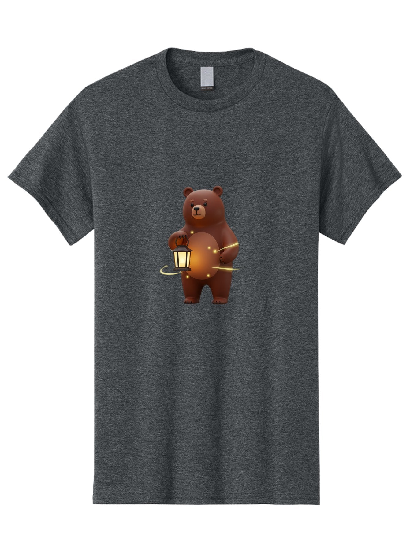 Brown-Bear-Lantern Men'S Graphic Tee, 100% Cotton, Comfortable Casual Summer Wear, Machine Washable, Vintage Camera, Old Camera, Antique Camera, Black Camera, Classic Photography, Photography Equipment, Nostalgic Device, Film Camera, Bae923 9