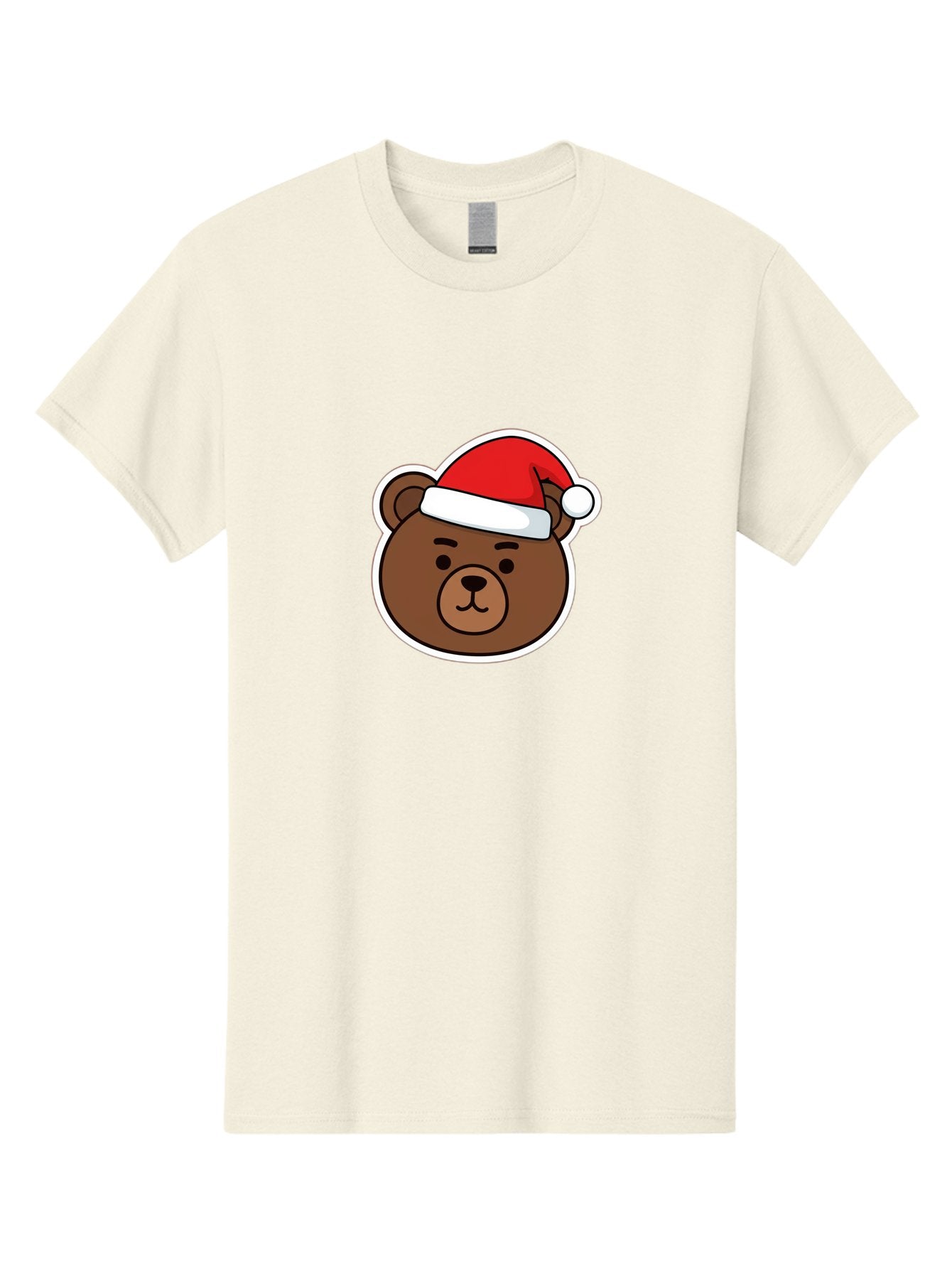 Brown-Bear-Wearing-Christmas-Hat Men'S Graphic Tee, 100% Cotton, Comfortable Casual Summer Wear, Machine Washable, Vintage Camera, Old Camera, Antique Camera, Black Camera, Classic Photography, Photography Equipment, Nostalgic Device, Bae926 15