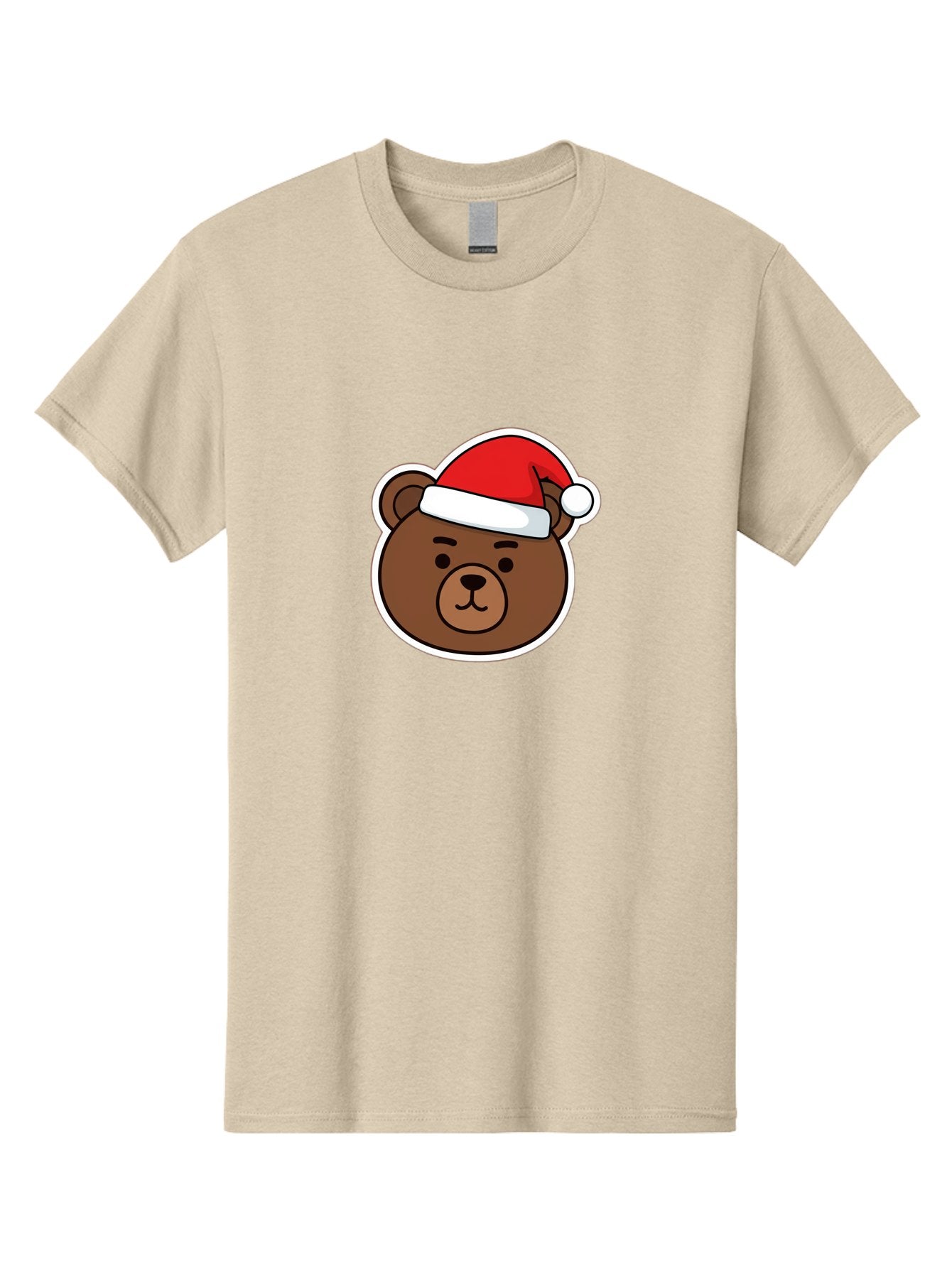 Brown-Bear-Wearing-Christmas-Hat Men'S Graphic Tee, 100% Cotton, Comfortable Casual Summer Wear, Machine Washable, Vintage Camera, Old Camera, Antique Camera, Black Camera, Classic Photography, Photography Equipment, Nostalgic Device, Bae926 5
