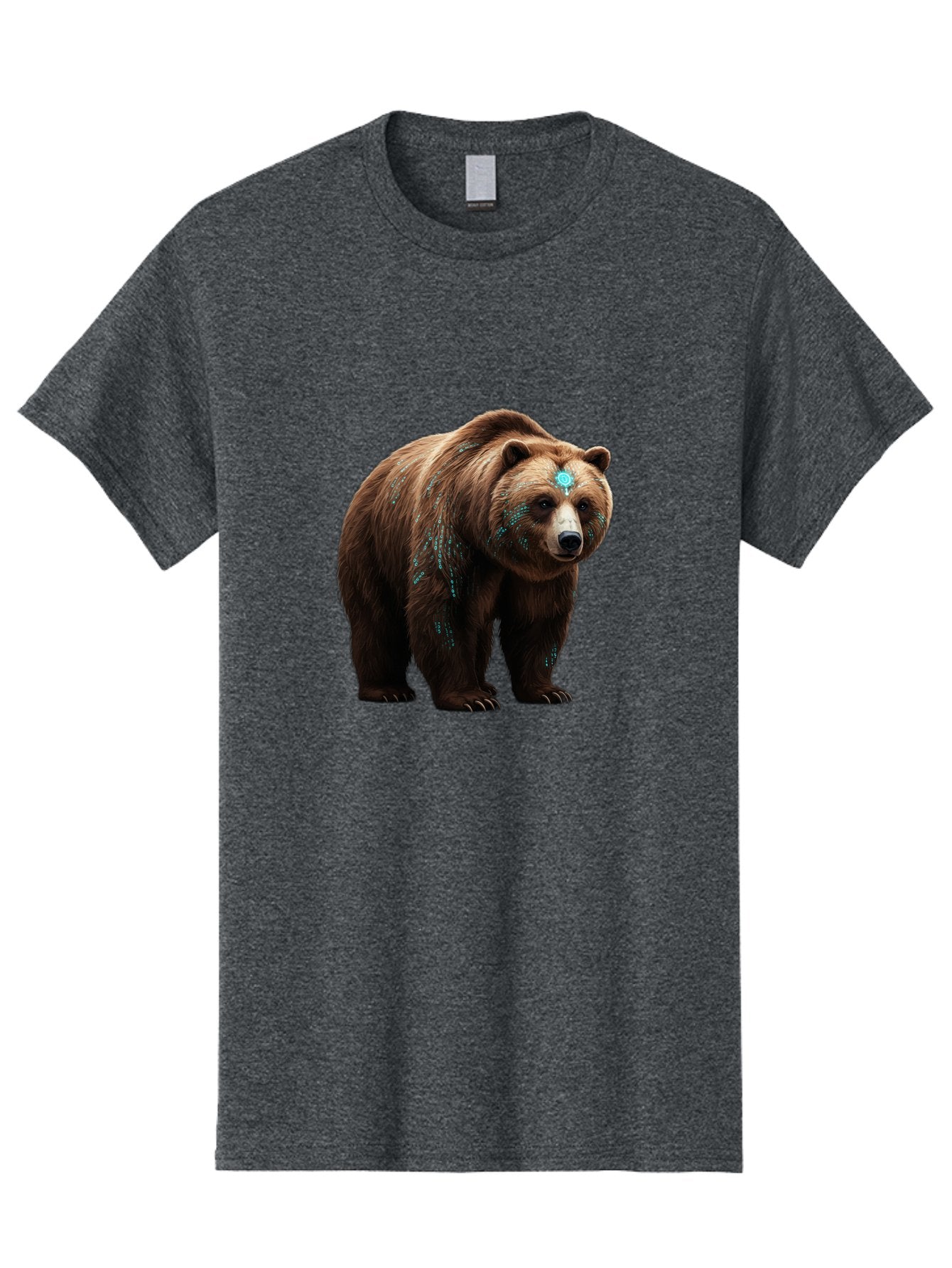 Brown-Bear-With-Blue-Markings Men'S Graphic Tee, 100% Cotton, Comfortable Casual Summer Wear, Machine Washable, Vintage Camera, Old Camera, Antique Camera, Black Camera, Classic Photography, Photography Equipment, Nostalgic Device, Bae927 14