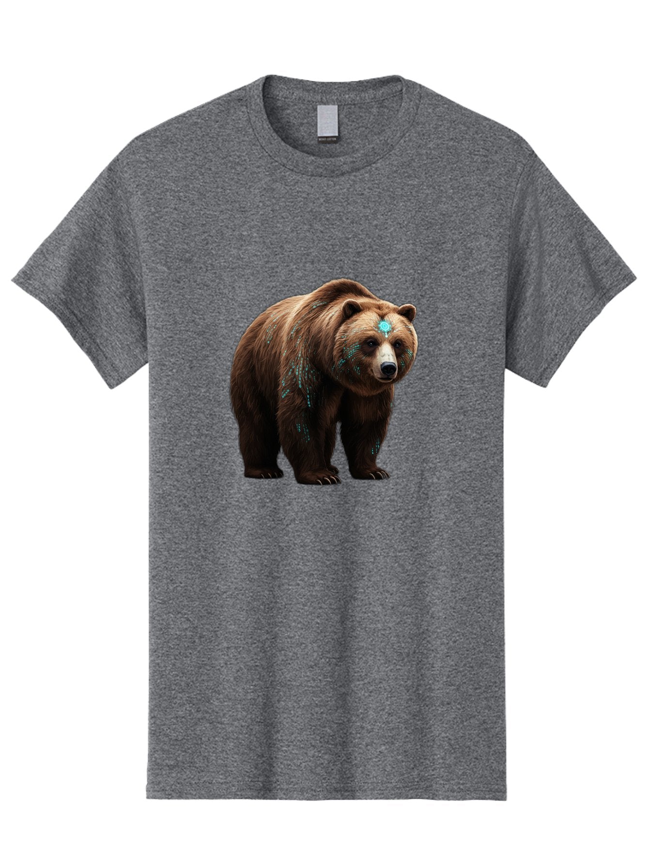 Brown-Bear-With-Blue-Markings Men'S Graphic Tee, 100% Cotton, Comfortable Casual Summer Wear, Machine Washable, Vintage Camera, Old Camera, Antique Camera, Black Camera, Classic Photography, Photography Equipment, Nostalgic Device, Bae927 11