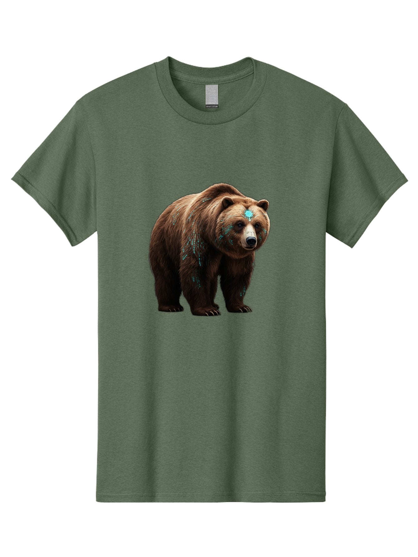 Brown-Bear-With-Blue-Markings Men'S Graphic Tee, 100% Cotton, Comfortable Casual Summer Wear, Machine Washable, Vintage Camera, Old Camera, Antique Camera, Black Camera, Classic Photography, Photography Equipment, Nostalgic Device, Bae927 8