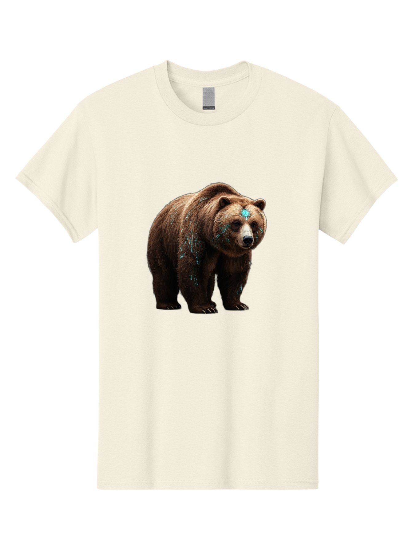Brown-Bear-With-Blue-Markings Men'S Graphic Tee, 100% Cotton, Comfortable Casual Summer Wear, Machine Washable, Vintage Camera, Old Camera, Antique Camera, Black Camera, Classic Photography, Photography Equipment, Nostalgic Device, Bae927 6