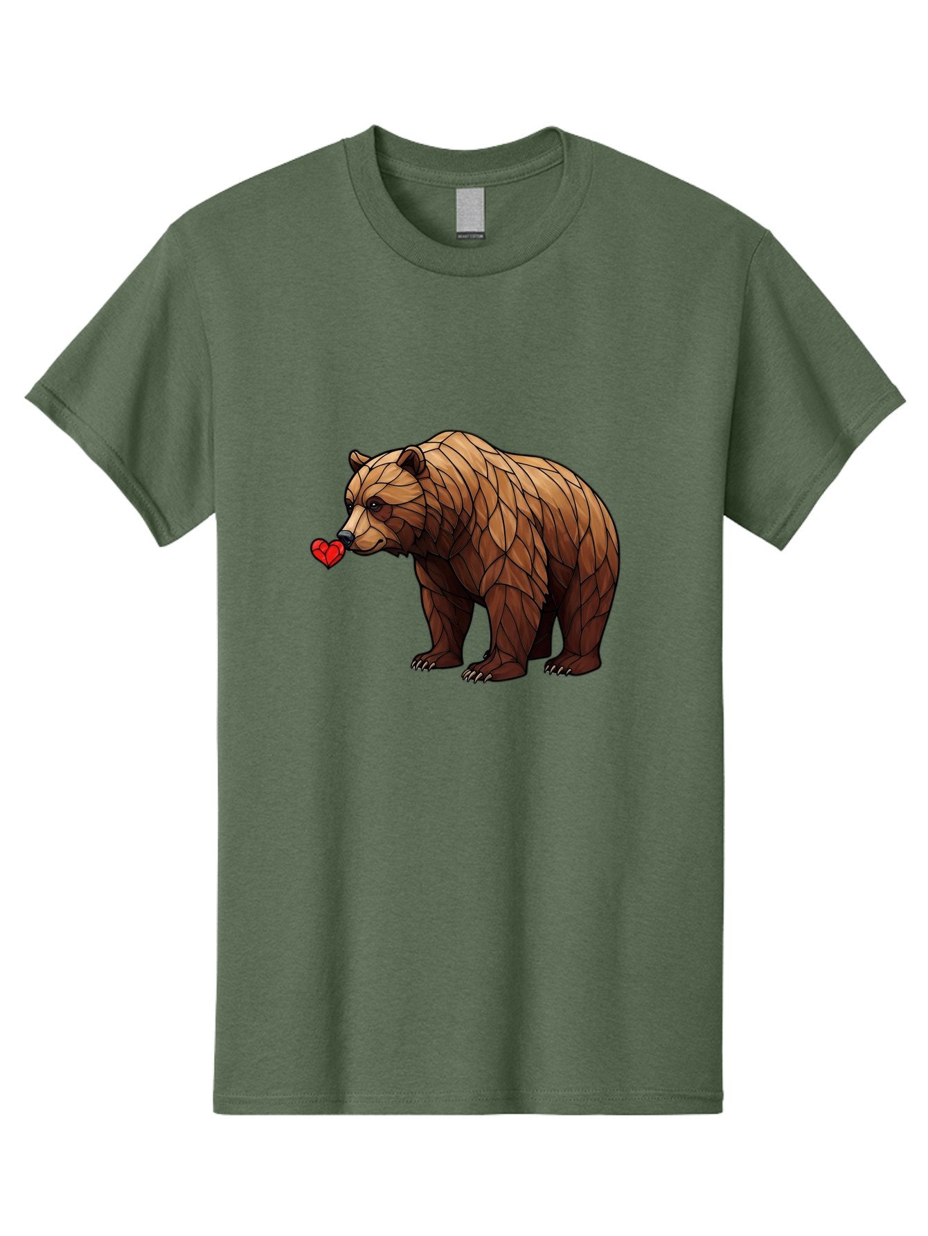 Brown-Bear-With-Heart Men'S Graphic Tee, 100% Cotton, Comfortable Casual Summer Wear, Machine Washable, Vintage Camera, Old Camera, Antique Camera, Black Camera, Classic Photography, Photography Equipment, Nostalgic Device, Film Camera, Bae929 13