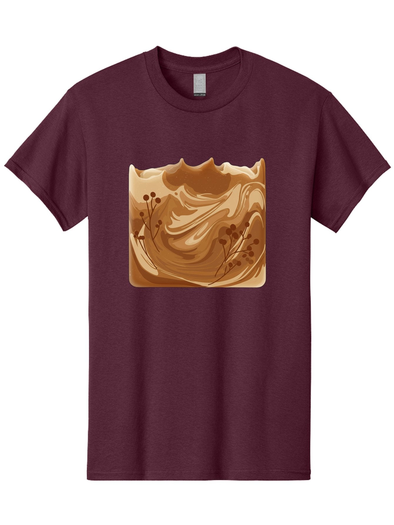 Brown-Swirl-Soap Men'S Graphic Tee, 100% Cotton, Comfortable Casual Summer Wear, Machine Washable, Vintage Camera, Old Camera, Antique Camera, Black Camera, Classic Photography, Photography Equipment, Nostalgic Device, Film Camera, Camera Art Bae934 11