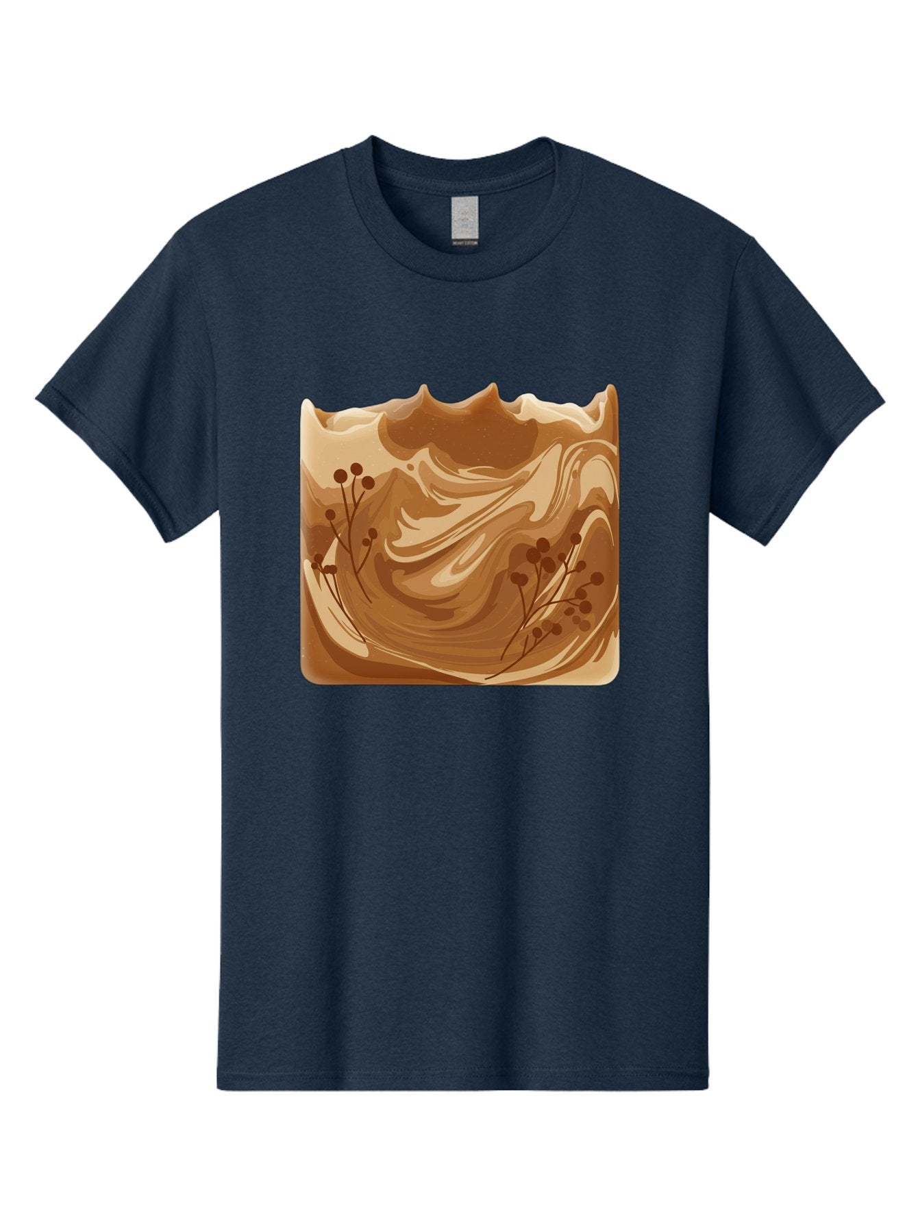 Brown-Swirl-Soap Men'S Graphic Tee, 100% Cotton, Comfortable Casual Summer Wear, Machine Washable, Vintage Camera, Old Camera, Antique Camera, Black Camera, Classic Photography, Photography Equipment, Nostalgic Device, Film Camera, Camera Art Bae934 15