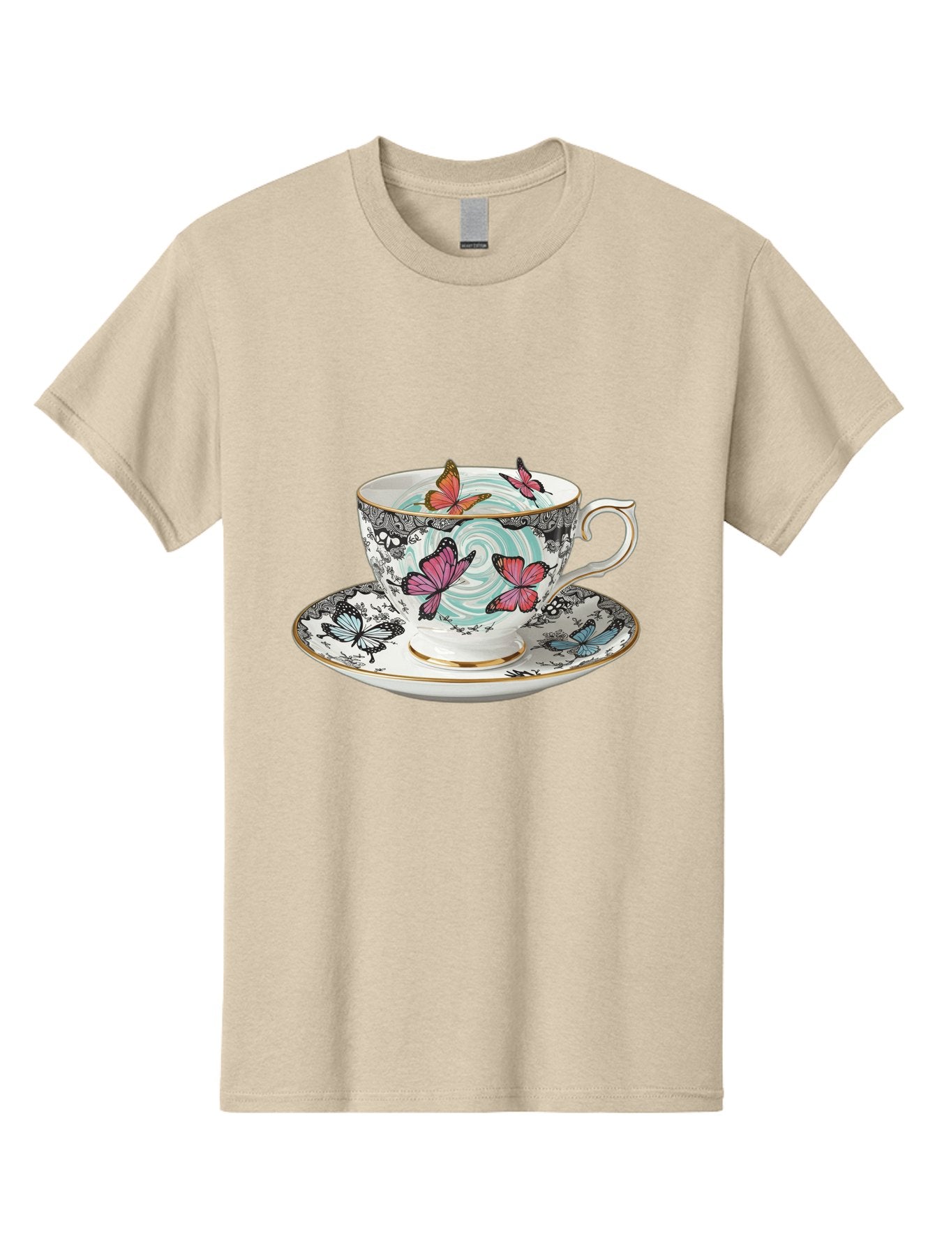 Butterfly-Tea-Cup Men'S Graphic Tee, 100% Cotton, Comfortable Casual Summer Wear, Machine Washable, Vintage Camera, Old Camera, Antique Camera, Black Camera, Classic Photography, Photography Equipment, Nostalgic Device, Film Camera, Camera Art Bae942 4