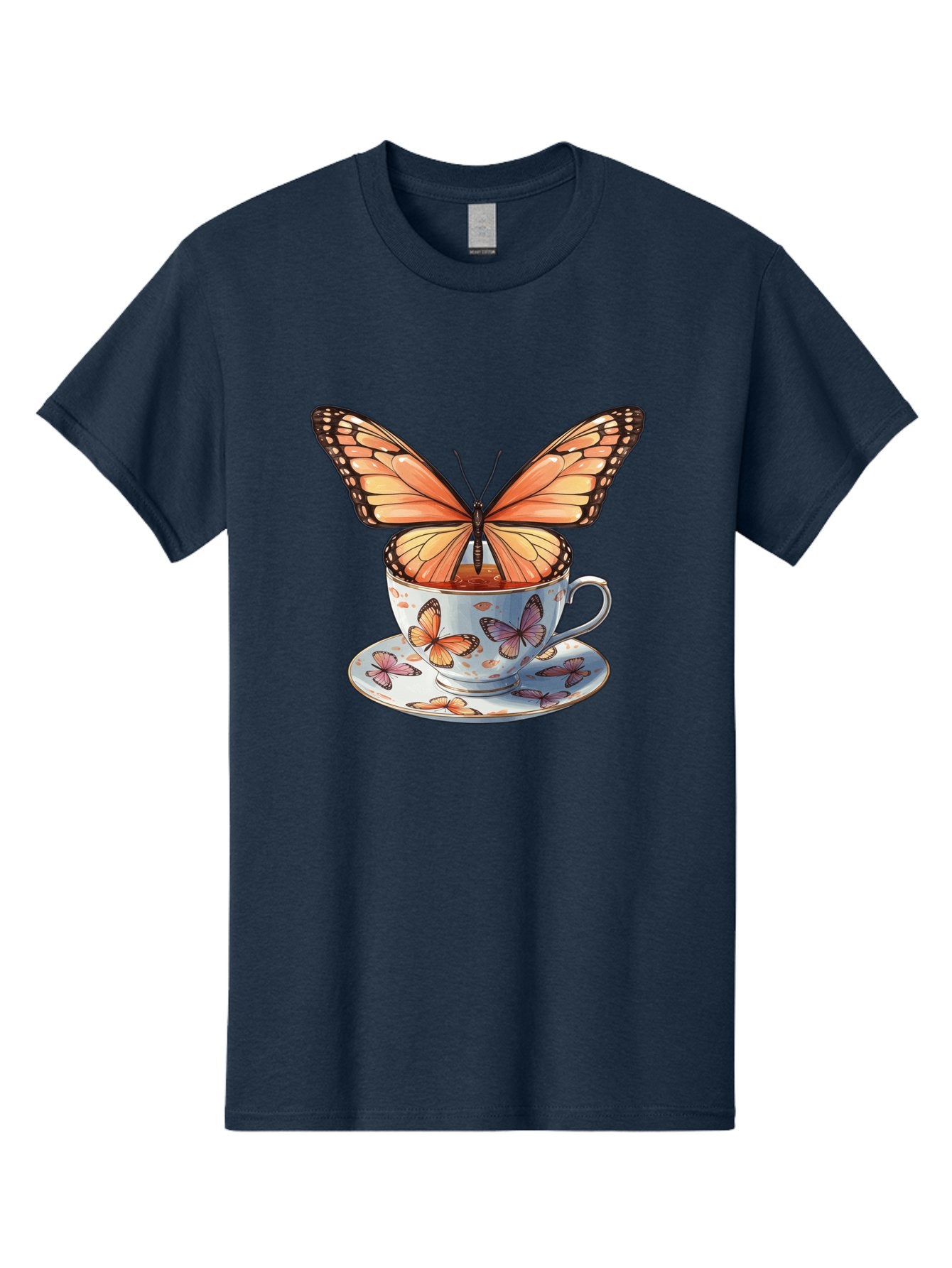 Butterfly-Teacup Men'S Graphic Tee, 100% Cotton, Comfortable Casual Summer Wear, Machine Washable, Vintage Camera, Old Camera, Antique Camera, Black Camera, Classic Photography, Photography Equipment, Nostalgic Device, Film Camera, Camera Art Bae944 15