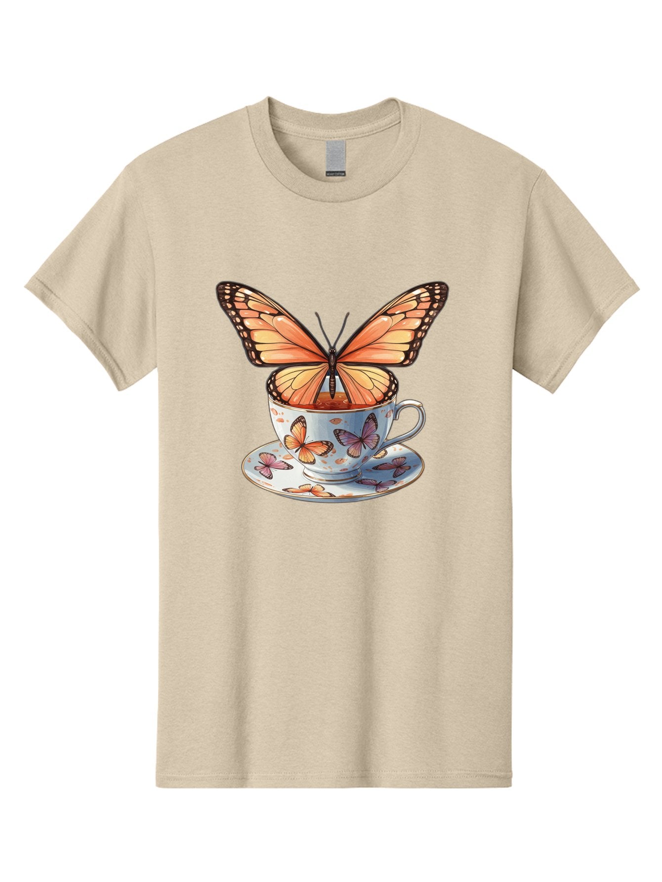 Butterfly-Teacup Men'S Graphic Tee, 100% Cotton, Comfortable Casual Summer Wear, Machine Washable, Vintage Camera, Old Camera, Antique Camera, Black Camera, Classic Photography, Photography Equipment, Nostalgic Device, Film Camera, Camera Art Bae944 13