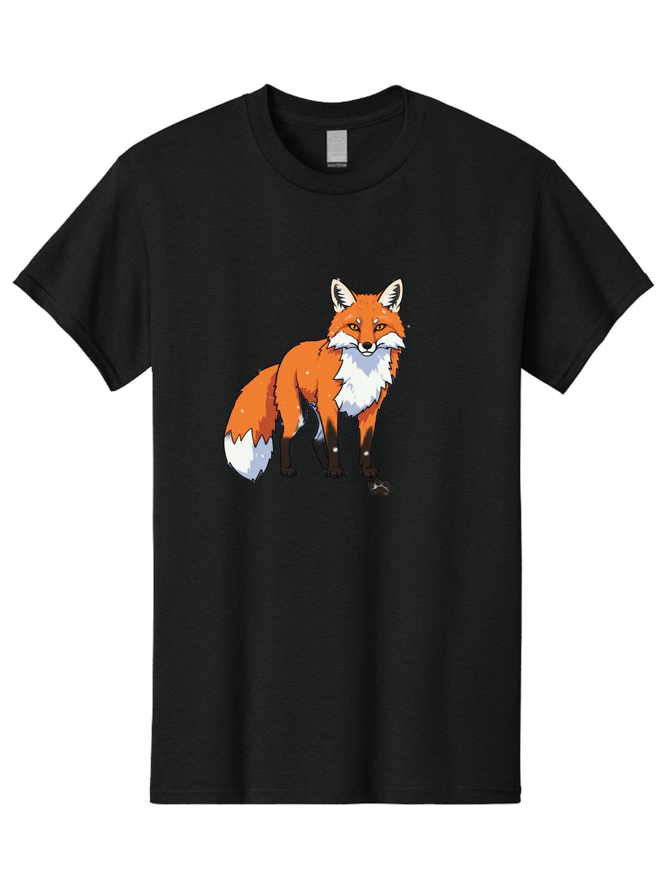 Cartoon-Fox-1 Men'S Graphic Tee, 100% Cotton, Comfortable Casual Summer Wear, Machine Washable, Vintage Camera, Old Camera, Antique Camera, Black Camera, Classic Photography, Photography Equipment, Nostalgic Device, Film Camera, Camera Art Bae950