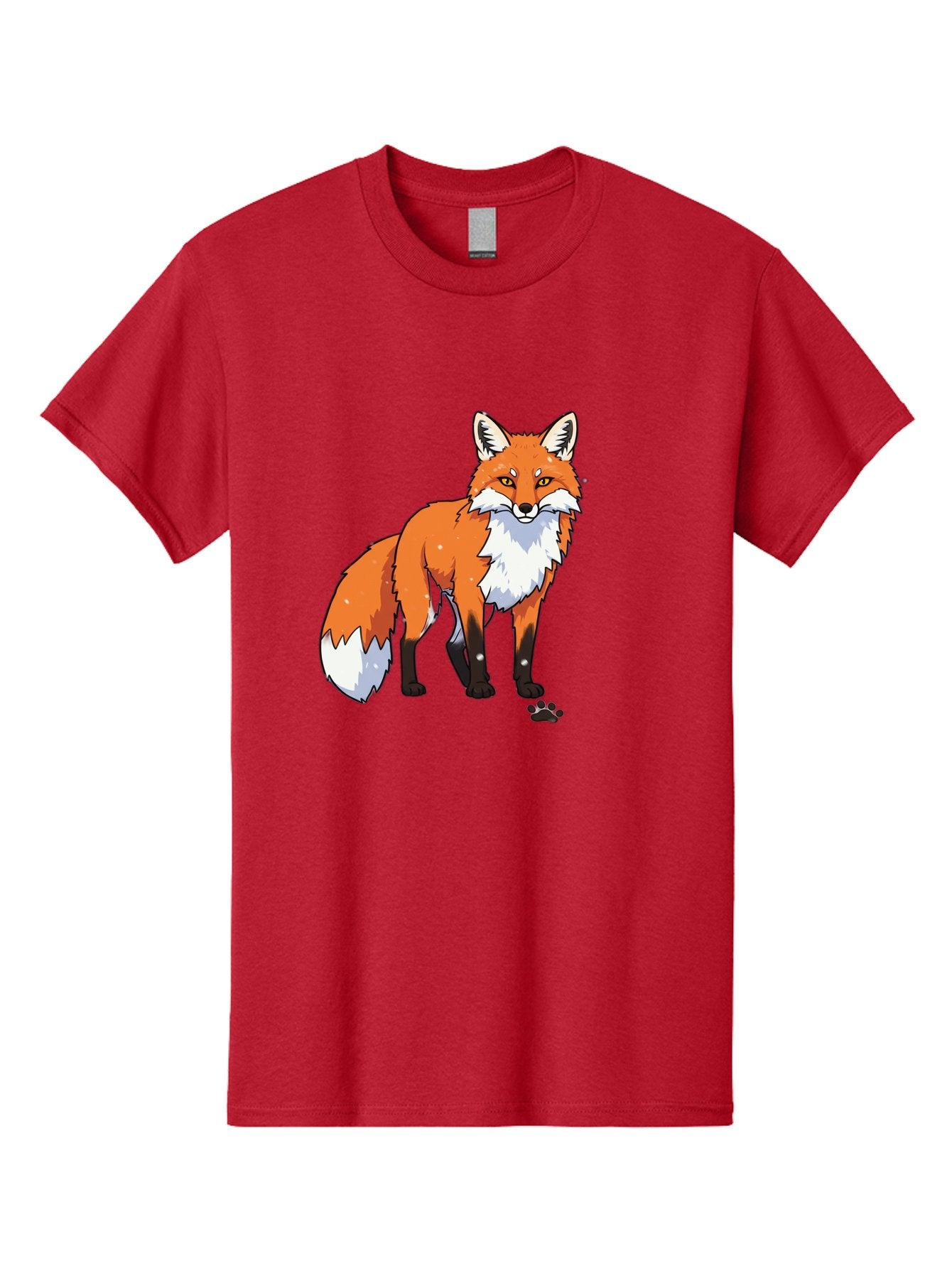 Cartoon-Fox-1 Men'S Graphic Tee, 100% Cotton, Comfortable Casual Summer Wear, Machine Washable, Vintage Camera, Old Camera, Antique Camera, Black Camera, Classic Photography, Photography Equipment, Nostalgic Device, Film Camera, Camera Art Bae950