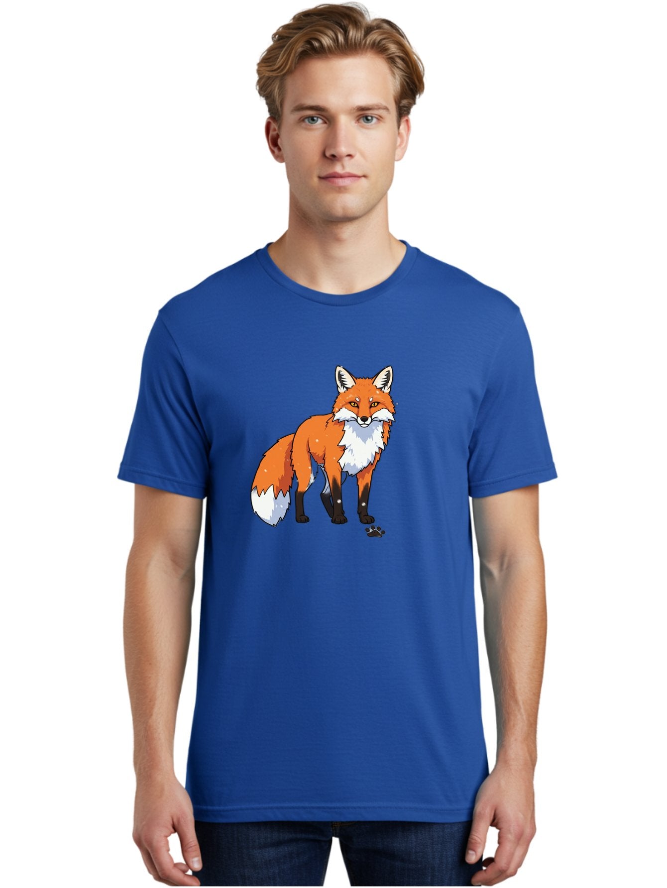 Cartoon-Fox-1 Men'S Graphic Tee, 100% Cotton, Comfortable Casual Summer Wear, Machine Washable, Vintage Camera, Old Camera, Antique Camera, Black Camera, Classic Photography, Photography Equipment, Nostalgic Device, Film Camera, Camera Art Bae950 24
