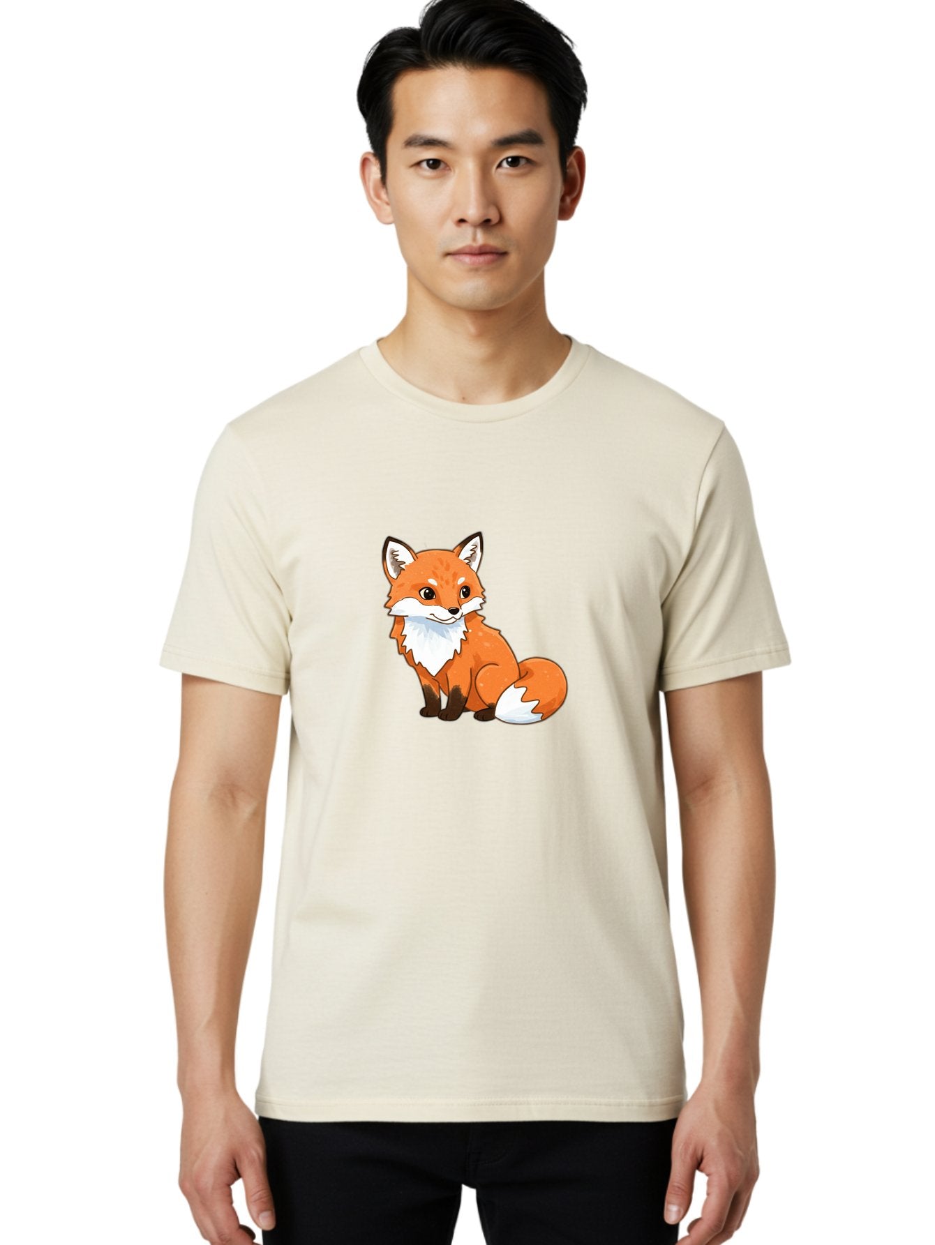 Cartoon-Fox Men'S Graphic Tee, 100% Cotton, Comfortable Casual Summer Wear, Machine Washable, Vintage Camera, Old Camera, Antique Camera, Black Camera, Classic Photography, Photography Equipment, Nostalgic Device, Film Camera, Camera Art Bae954 26