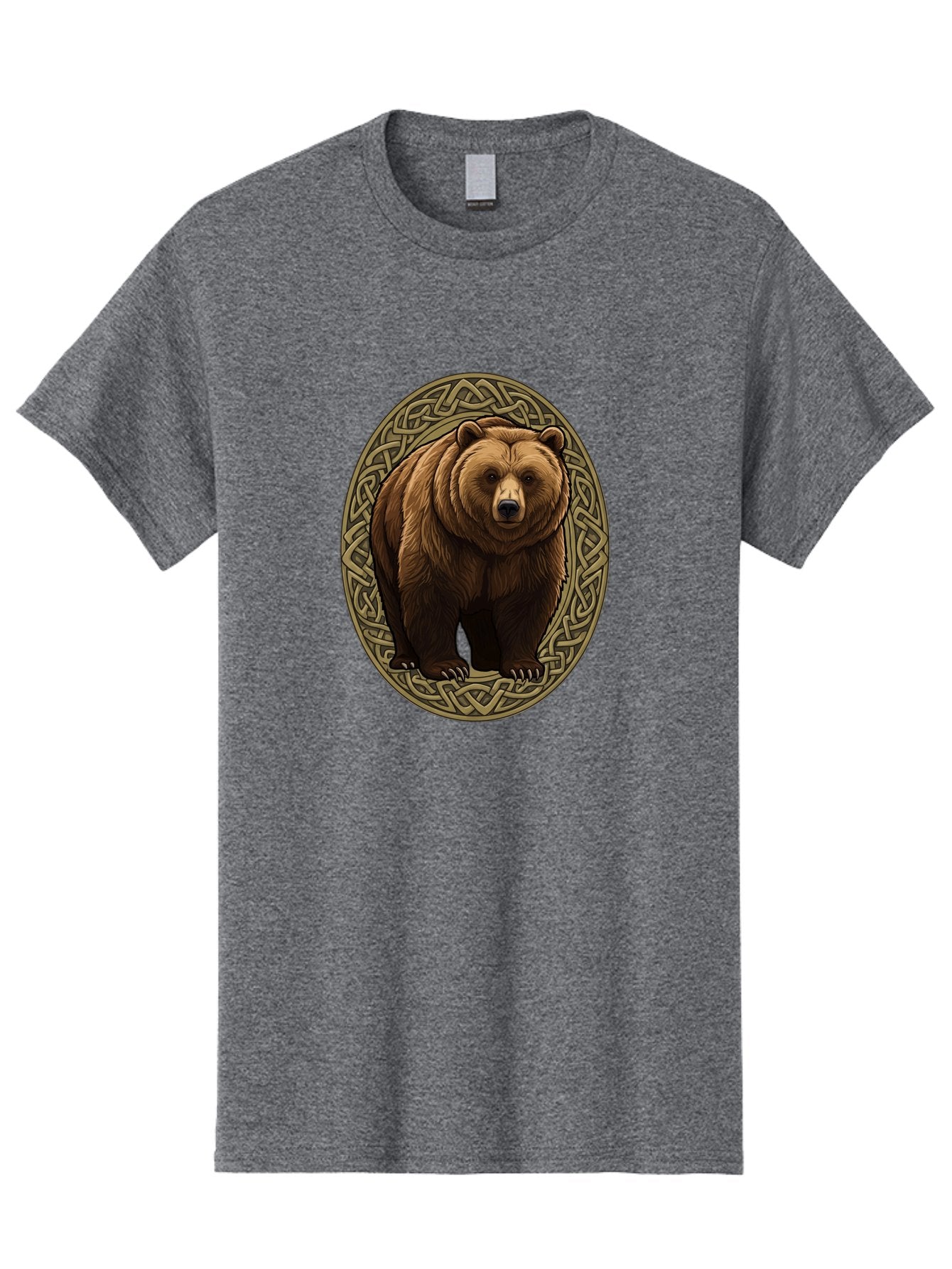 Celtic-Bear-Emblem Men'S Graphic Tee, 100% Cotton, Comfortable Casual Summer Wear, Machine Washable, Vintage Camera, Old Camera, Antique Camera, Black Camera, Classic Photography, Photography Equipment, Nostalgic Device, Film Camera, Bae956 6