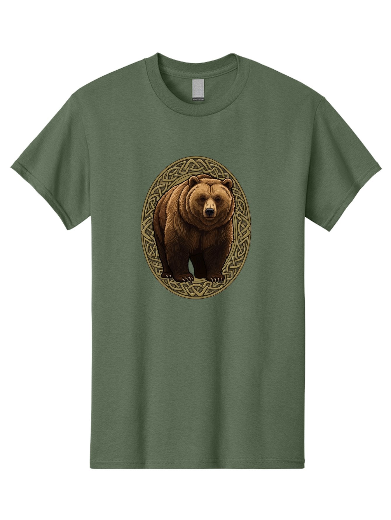 Celtic-Bear-Emblem Men'S Graphic Tee, 100% Cotton, Comfortable Casual Summer Wear, Machine Washable, Vintage Camera, Old Camera, Antique Camera, Black Camera, Classic Photography, Photography Equipment, Nostalgic Device, Film Camera, Bae956 4