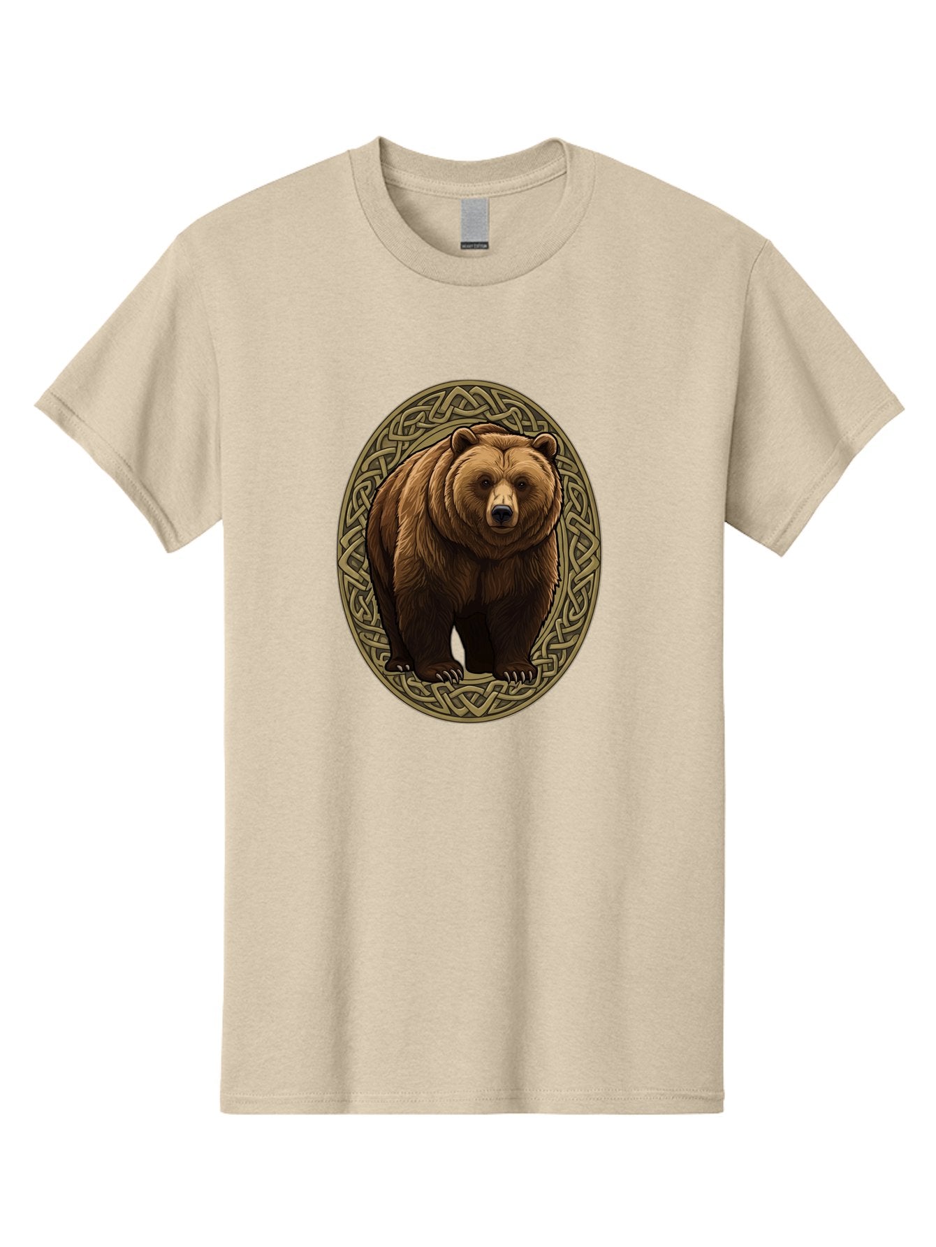 Celtic-Bear-Emblem Men'S Graphic Tee, 100% Cotton, Comfortable Casual Summer Wear, Machine Washable, Vintage Camera, Old Camera, Antique Camera, Black Camera, Classic Photography, Photography Equipment, Nostalgic Device, Film Camera, Bae956 3