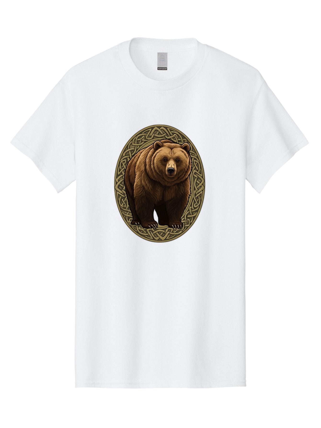 Celtic-Bear-Emblem Men'S Graphic Tee, 100% Cotton, Comfortable Casual Summer Wear, Machine Washable, Vintage Camera, Old Camera, Antique Camera, Black Camera, Classic Photography, Photography Equipment, Nostalgic Device, Film Camera, Bae956