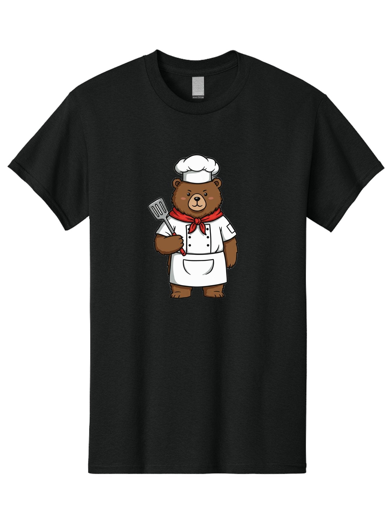 Chef-Bear-1 Men'S Graphic Tee, 100% Cotton, Comfortable Casual Summer Wear, Machine Washable, Vintage Camera, Old Camera, Antique Camera, Black Camera, Classic Photography, Photography Equipment, Nostalgic Device, Film Camera, Camera Art Bae960 15