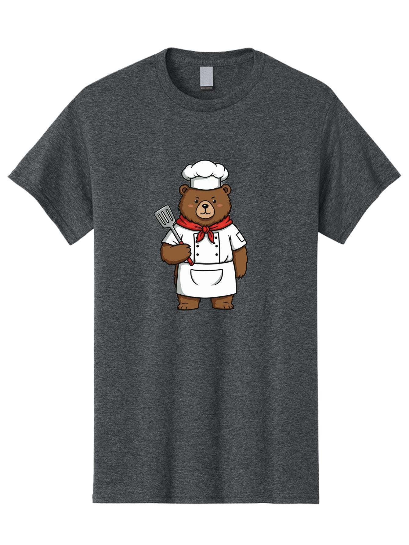 Chef-Bear-1 Men'S Graphic Tee, 100% Cotton, Comfortable Casual Summer Wear, Machine Washable, Vintage Camera, Old Camera, Antique Camera, Black Camera, Classic Photography, Photography Equipment, Nostalgic Device, Film Camera, Camera Art Bae960 12