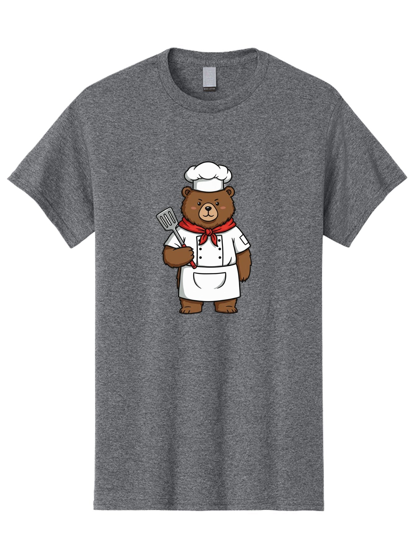 Chef-Bear-1 Men'S Graphic Tee, 100% Cotton, Comfortable Casual Summer Wear, Machine Washable, Vintage Camera, Old Camera, Antique Camera, Black Camera, Classic Photography, Photography Equipment, Nostalgic Device, Film Camera, Camera Art Bae960 7
