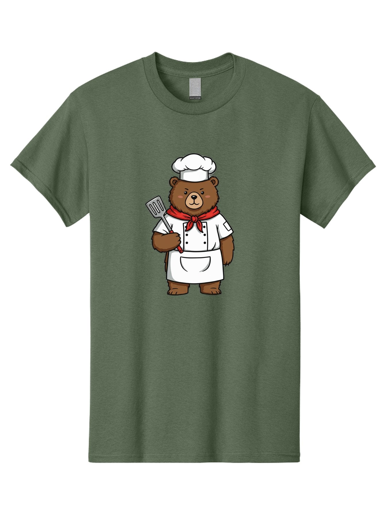 Chef-Bear-1 Men'S Graphic Tee, 100% Cotton, Comfortable Casual Summer Wear, Machine Washable, Vintage Camera, Old Camera, Antique Camera, Black Camera, Classic Photography, Photography Equipment, Nostalgic Device, Film Camera, Camera Art Bae960 5