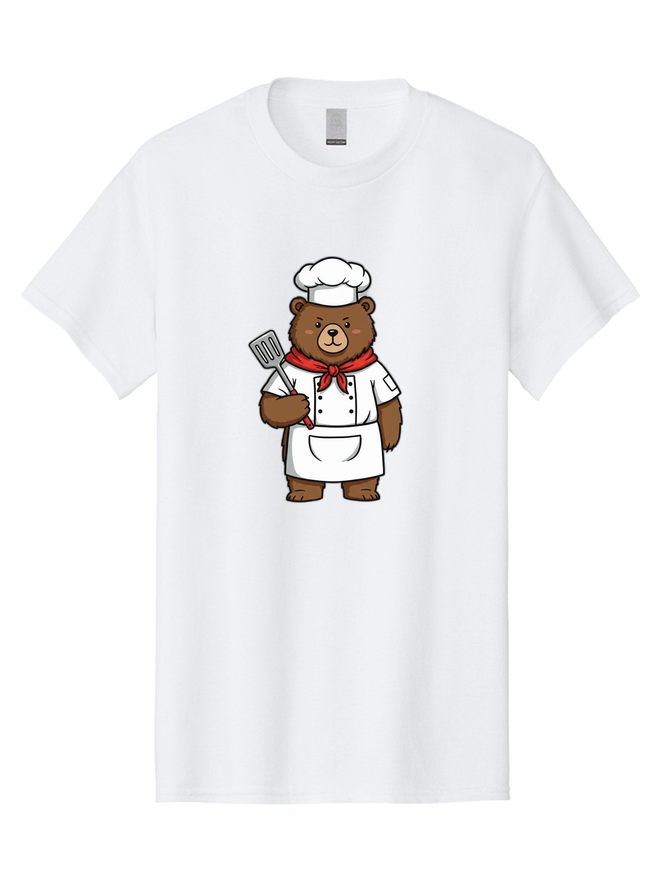Chef-Bear-1 Men'S Graphic Tee, 100% Cotton, Comfortable Casual Summer Wear, Machine Washable, Vintage Camera, Old Camera, Antique Camera, Black Camera, Classic Photography, Photography Equipment, Nostalgic Device, Film Camera, Camera Art Bae960 8