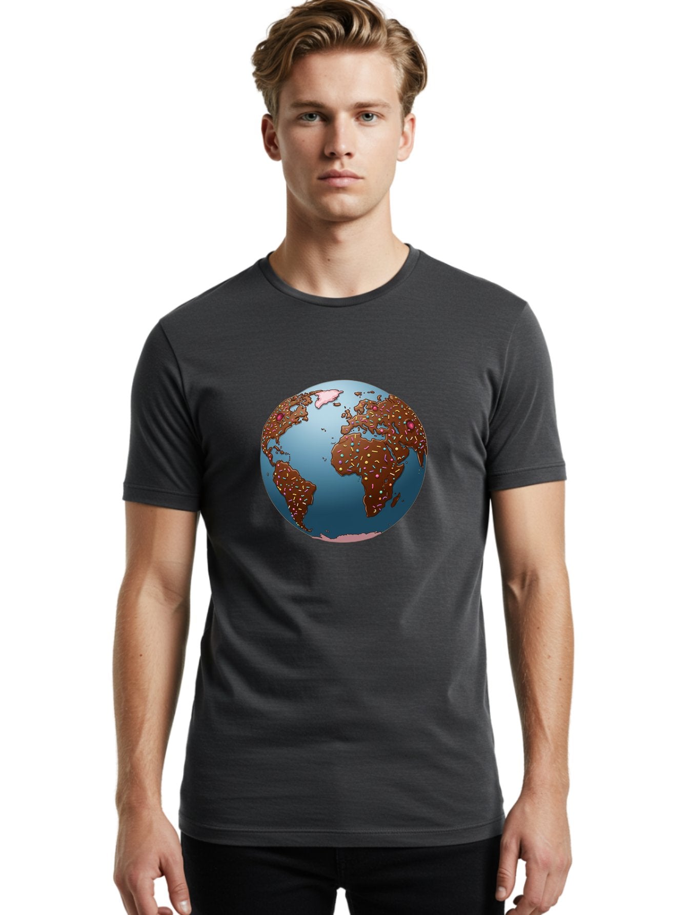 Chocolate-Globe Men'S Graphic Tee, 100% Cotton, Comfortable Casual Summer Wear, Machine Washable, Vintage Camera, Old Camera, Antique Camera, Black Camera, Classic Photography, Photography Equipment, Nostalgic Device, Film Camera, Camera Art Bae964 20