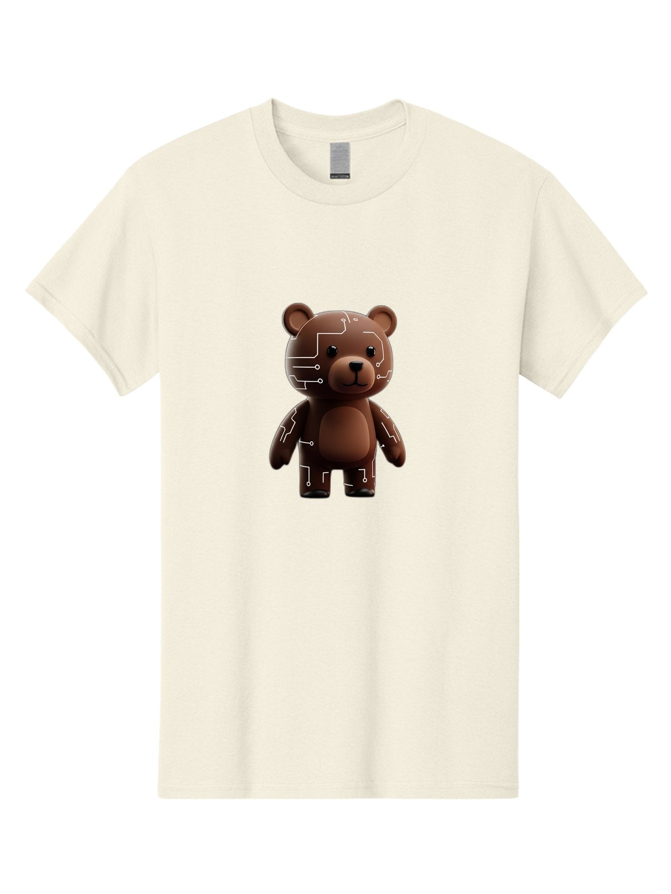 Circuit-Bear-1 Men'S Graphic Tee, 100% Cotton, Comfortable Casual Summer Wear, Machine Washable, Vintage Camera, Old Camera, Antique Camera, Black Camera, Classic Photography, Photography Equipment, Nostalgic Device, Film Camera, Camera Art Bae965 12