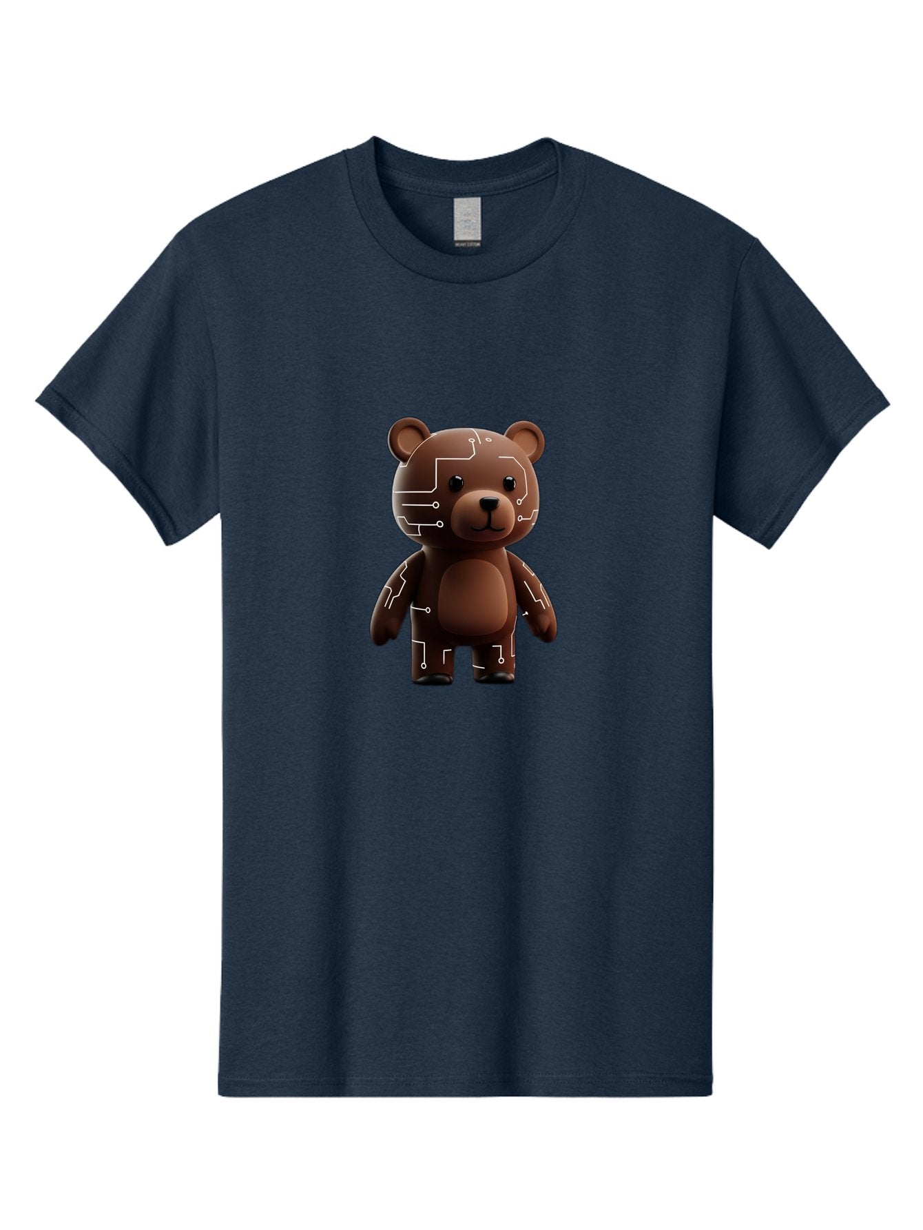 Circuit-Bear-1 Men'S Graphic Tee, 100% Cotton, Comfortable Casual Summer Wear, Machine Washable, Vintage Camera, Old Camera, Antique Camera, Black Camera, Classic Photography, Photography Equipment, Nostalgic Device, Film Camera, Camera Art Bae965 14
