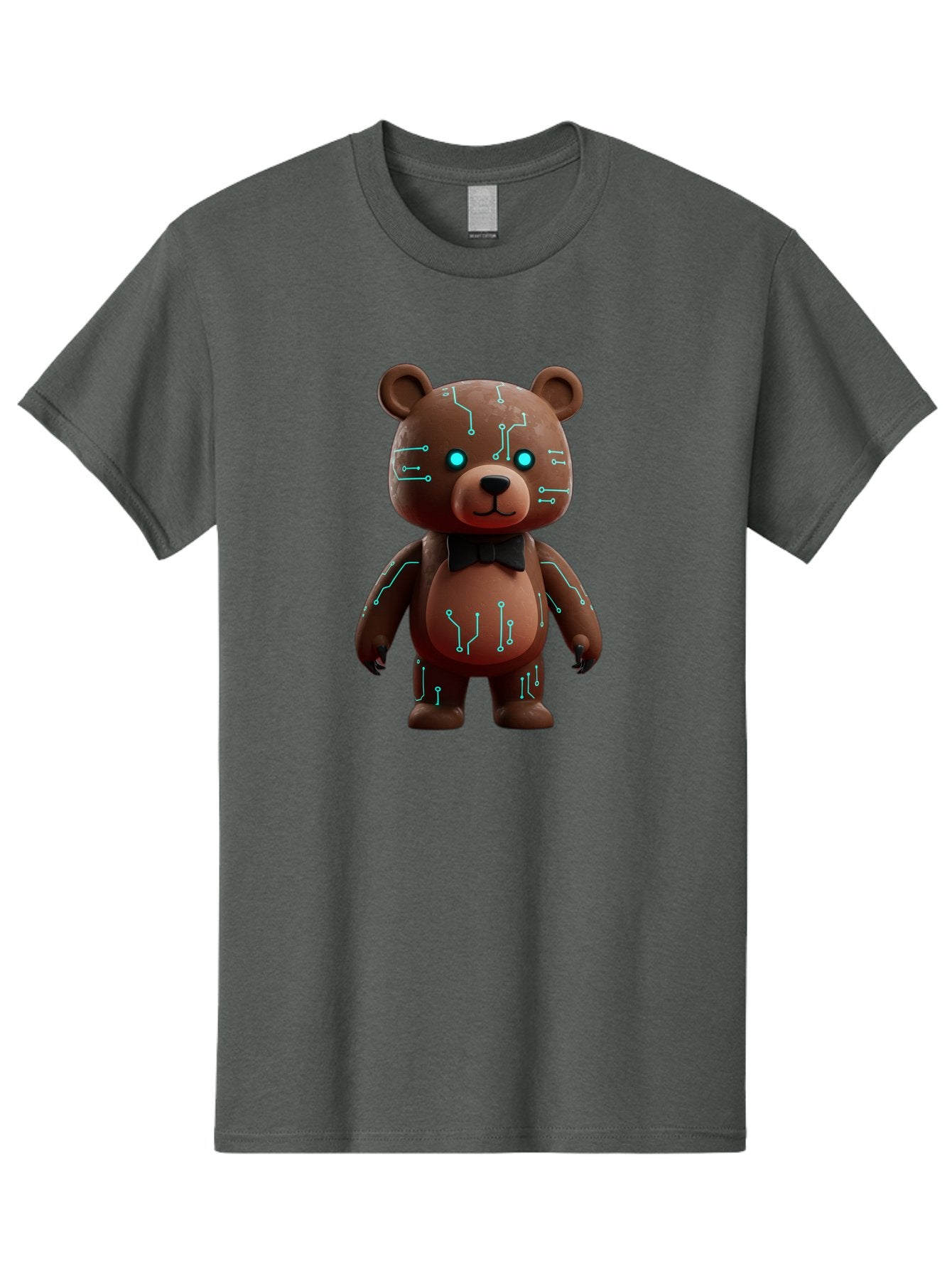 Circuit-Bear Men'S Graphic Tee, 100% Cotton, Comfortable Casual Summer Wear, Machine Washable, Vintage Camera, Old Camera, Antique Camera, Black Camera, Classic Photography, Photography Equipment, Nostalgic Device, Film Camera, Camera Art Bae967