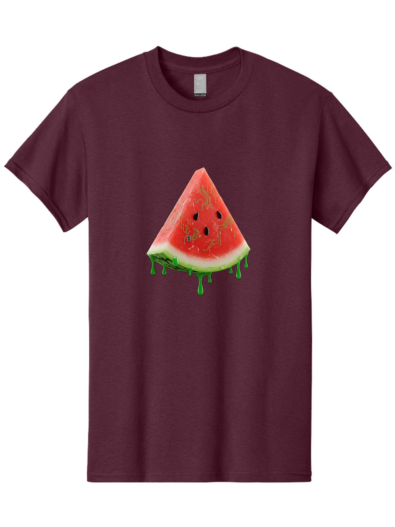 Circuit-Watermelon-Slice Men'S Graphic Tee, 100% Cotton, Comfortable Casual Summer Wear, Machine Washable, Vintage Camera, Old Camera, Antique Camera, Black Camera, Classic Photography, Photography Equipment, Nostalgic Device, Film Camera, Bae968 15