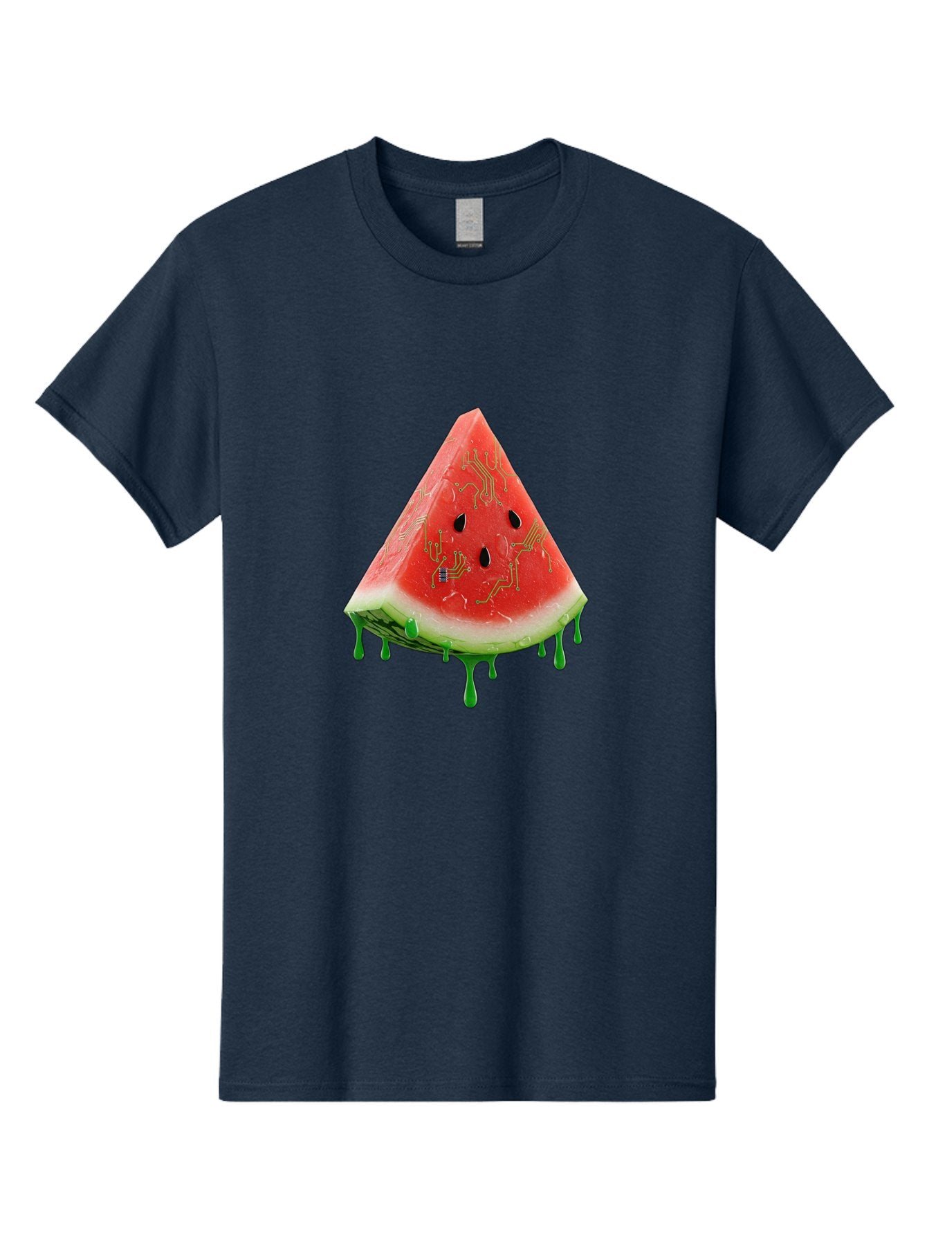 Circuit-Watermelon-Slice Men'S Graphic Tee, 100% Cotton, Comfortable Casual Summer Wear, Machine Washable, Vintage Camera, Old Camera, Antique Camera, Black Camera, Classic Photography, Photography Equipment, Nostalgic Device, Film Camera, Bae968 9