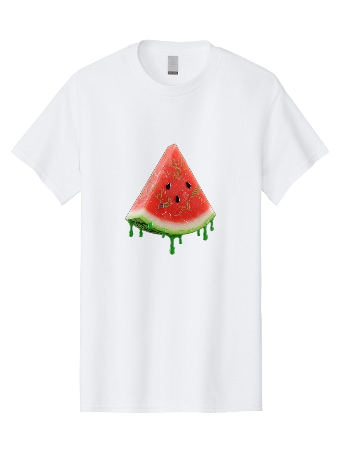 Circuit-Watermelon-Slice Men'S Graphic Tee, 100% Cotton, Comfortable Casual Summer Wear, Machine Washable, Vintage Camera, Old Camera, Antique Camera, Black Camera, Classic Photography, Photography Equipment, Nostalgic Device, Film Camera, Bae968 4