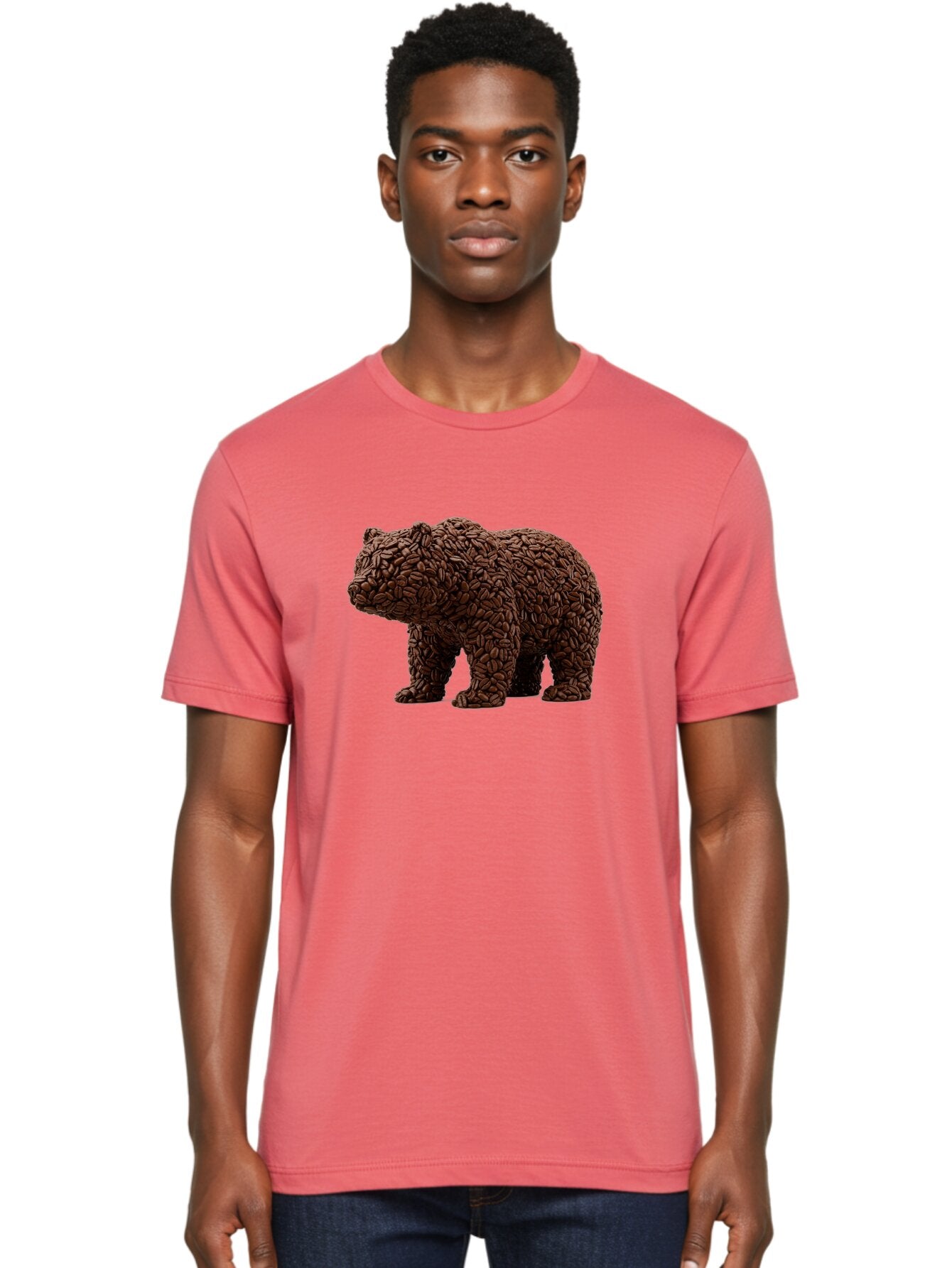 Coffee-Bean-Bear Men'S Graphic Tee, 100% Cotton, Comfortable Casual Summer Wear, Machine Washable, Vintage Camera, Old Camera, Antique Camera, Black Camera, Classic Photography, Photography Equipment, Nostalgic Device, Film Camera, Camera Art Bae974 17