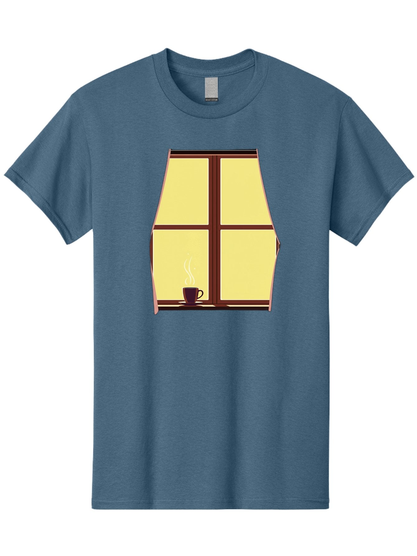 Coffee-By-Window Men'S Graphic Tee, 100% Cotton, Comfortable Casual Summer Wear, Machine Washable, Vintage Camera, Old Camera, Antique Camera, Black Camera, Classic Photography, Photography Equipment, Nostalgic Device, Film Camera, Camera Art Bae975 3