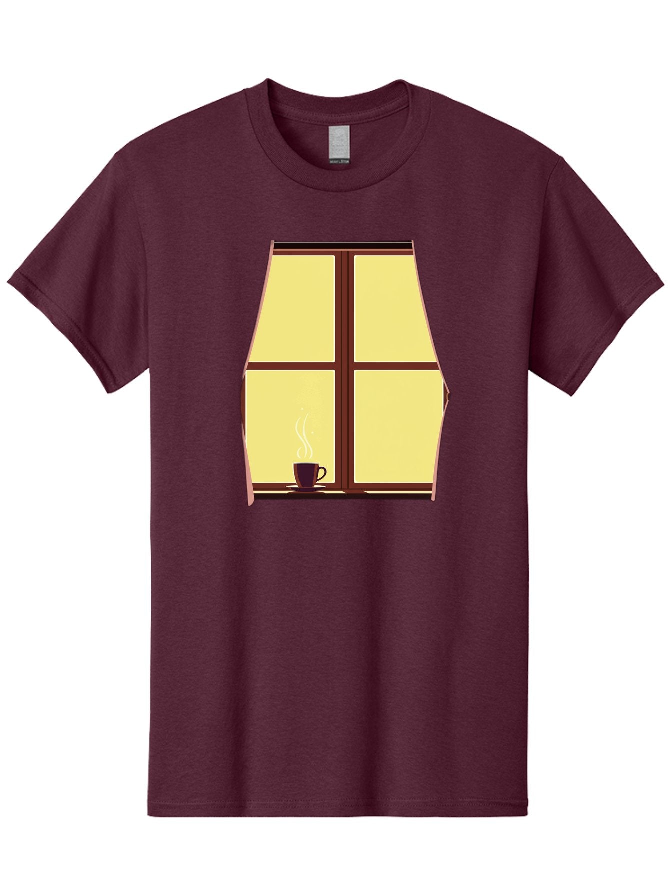 Coffee-By-Window Men'S Graphic Tee, 100% Cotton, Comfortable Casual Summer Wear, Machine Washable, Vintage Camera, Old Camera, Antique Camera, Black Camera, Classic Photography, Photography Equipment, Nostalgic Device, Film Camera, Camera Art Bae975 6