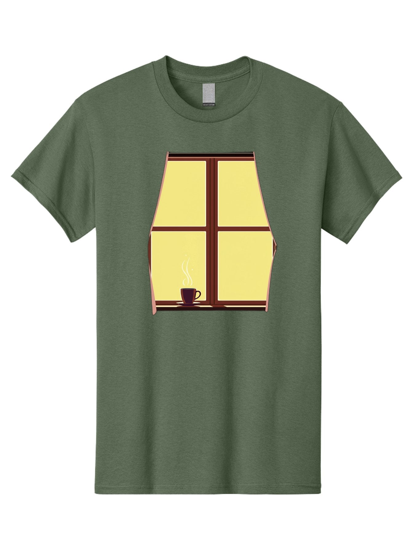 Coffee-By-Window Men'S Graphic Tee, 100% Cotton, Comfortable Casual Summer Wear, Machine Washable, Vintage Camera, Old Camera, Antique Camera, Black Camera, Classic Photography, Photography Equipment, Nostalgic Device, Film Camera, Camera Art Bae975 7