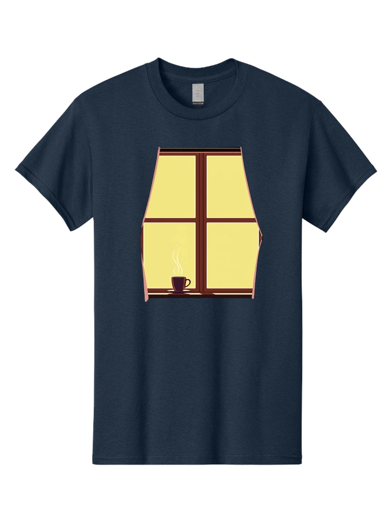 Coffee-By-Window Men'S Graphic Tee, 100% Cotton, Comfortable Casual Summer Wear, Machine Washable, Vintage Camera, Old Camera, Antique Camera, Black Camera, Classic Photography, Photography Equipment, Nostalgic Device, Film Camera, Camera Art Bae975 11
