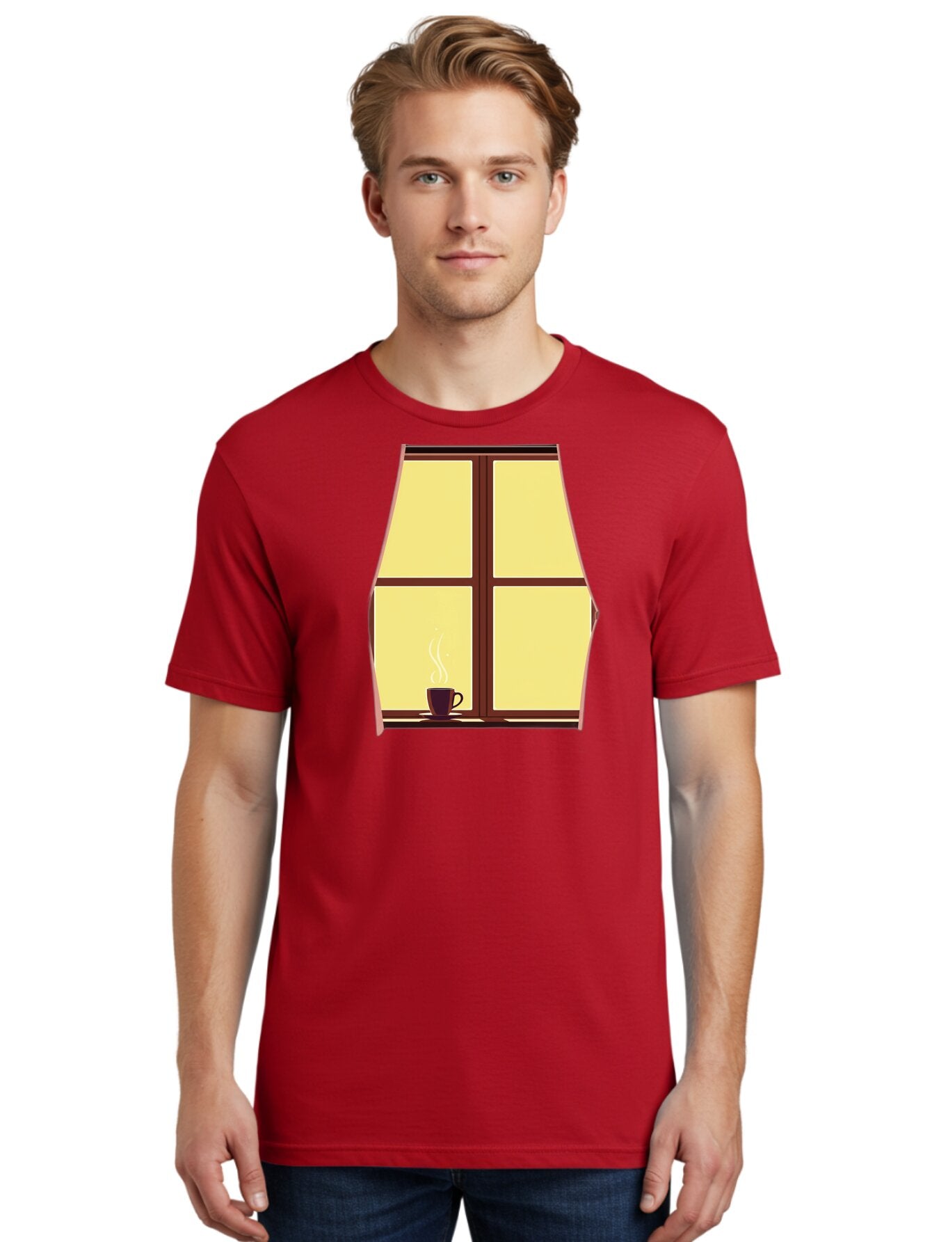 Coffee-By-Window Men'S Graphic Tee, 100% Cotton, Comfortable Casual Summer Wear, Machine Washable, Vintage Camera, Old Camera, Antique Camera, Black Camera, Classic Photography, Photography Equipment, Nostalgic Device, Film Camera, Camera Art Bae975 19