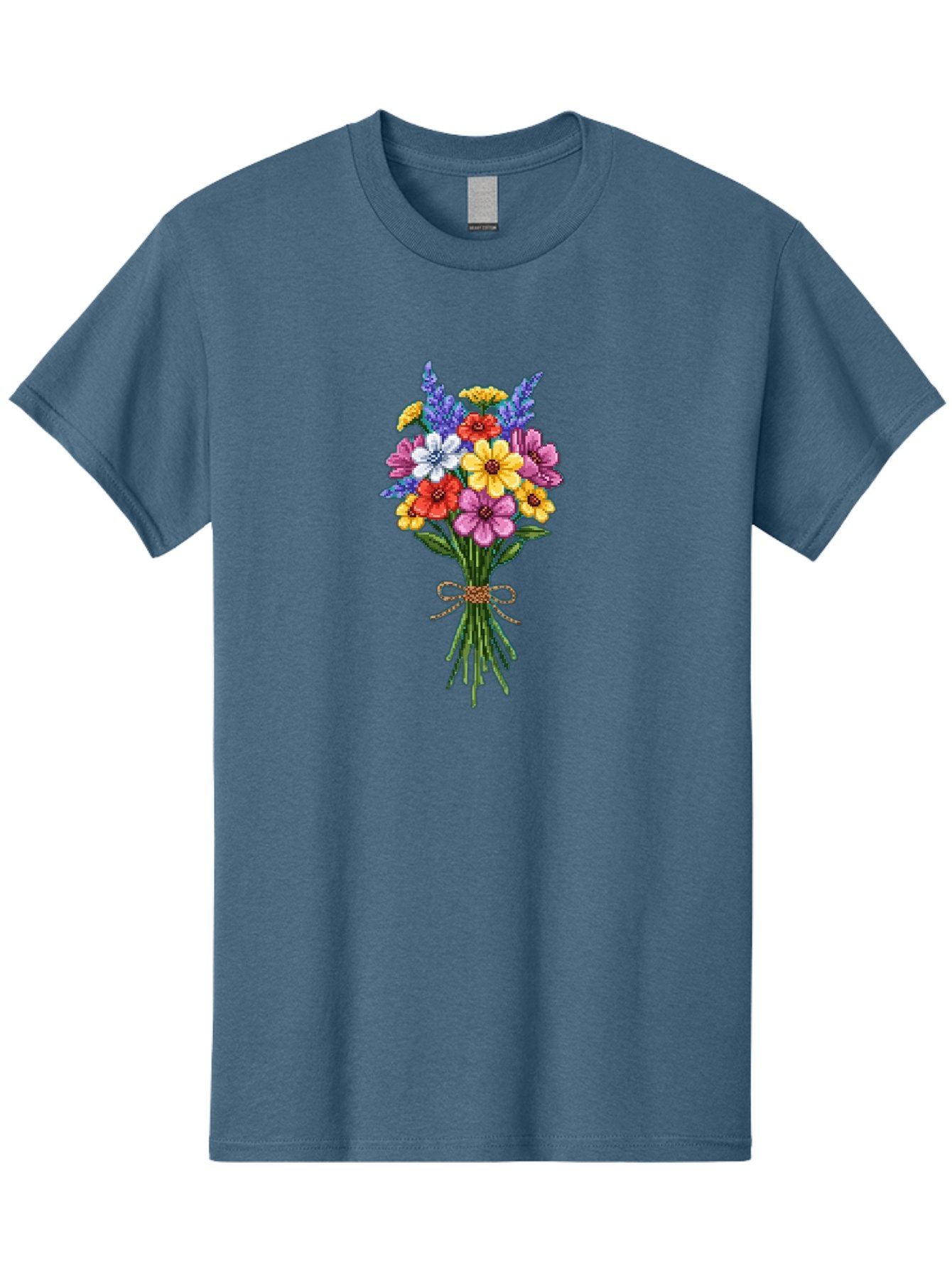 Colorful-Flower-Bouquet-1 Men'S Graphic Tee, 100% Cotton, Comfortable Casual Summer Wear, Machine Washable, Vintage Camera, Old Camera, Antique Camera, Black Camera, Classic Photography, Photography Equipment, Nostalgic Device, Film Camera, Bae977 6