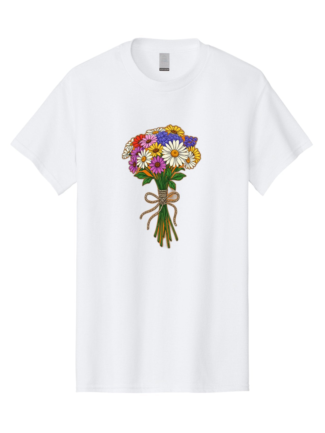 Colorful-Flower-Bouquet-2 Men'S Graphic Tee, 100% Cotton, Comfortable Casual Summer Wear, Machine Washable, Vintage Camera, Old Camera, Antique Camera, Black Camera, Classic Photography, Photography Equipment, Nostalgic Device, Film Camera, Bae978