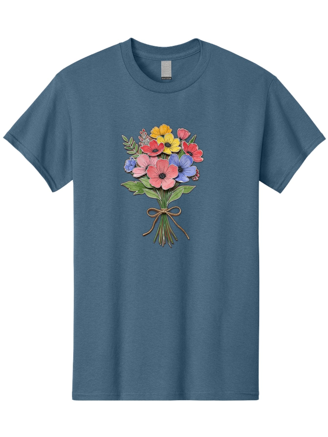 Colorful-Flower-Bouquet Men'S Graphic Tee, 100% Cotton, Comfortable Casual Summer Wear, Machine Washable, Vintage Camera, Old Camera, Antique Camera, Black Camera, Classic Photography, Photography Equipment, Nostalgic Device, Film Camera, Bae979 6
