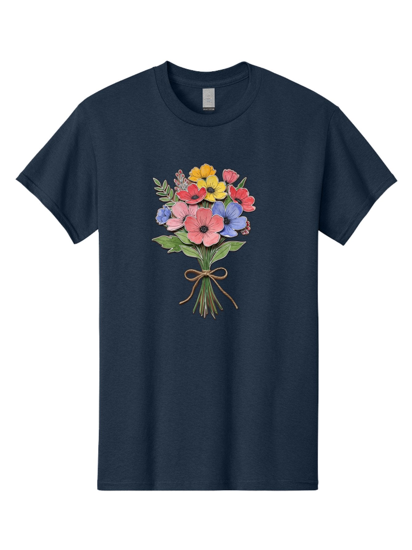 Colorful-Flower-Bouquet Men'S Graphic Tee, 100% Cotton, Comfortable Casual Summer Wear, Machine Washable, Vintage Camera, Old Camera, Antique Camera, Black Camera, Classic Photography, Photography Equipment, Nostalgic Device, Film Camera, Bae979 15